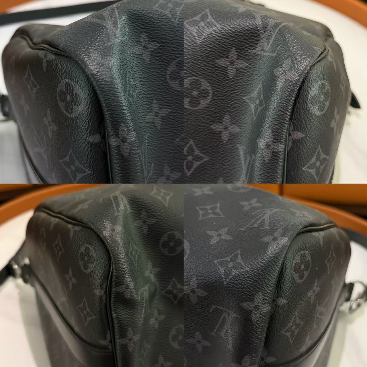 Louis Vuitton Keepall 45 Black Monogram