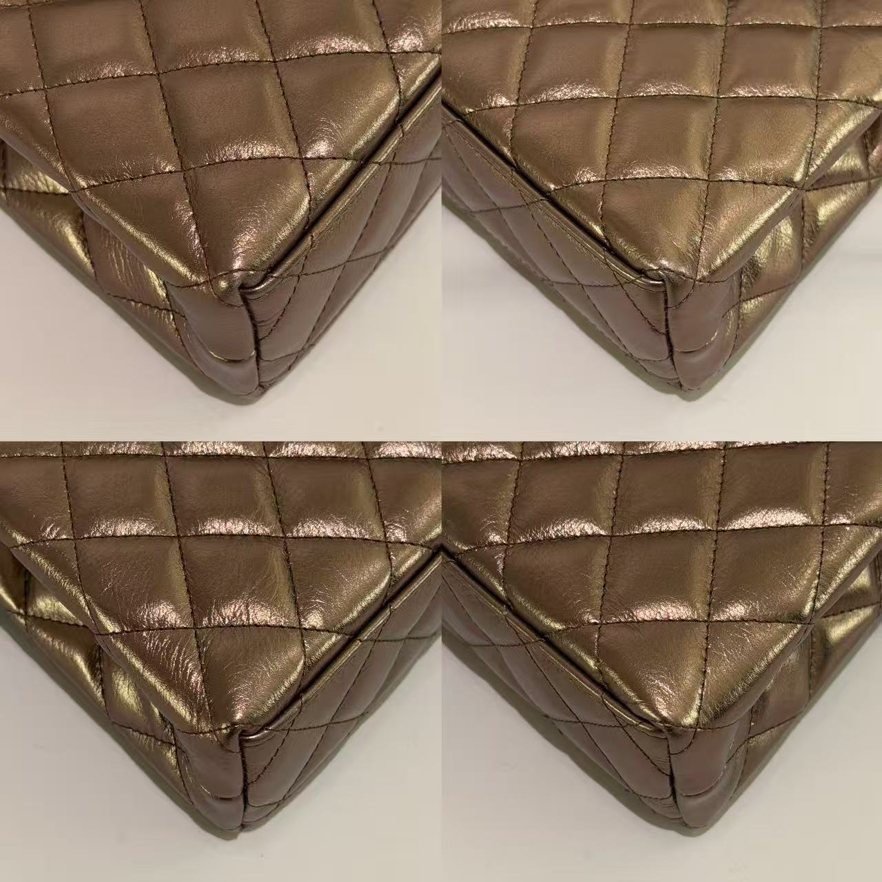 Chanel 25A Kelly Pearl Light Brown (Chip Model)