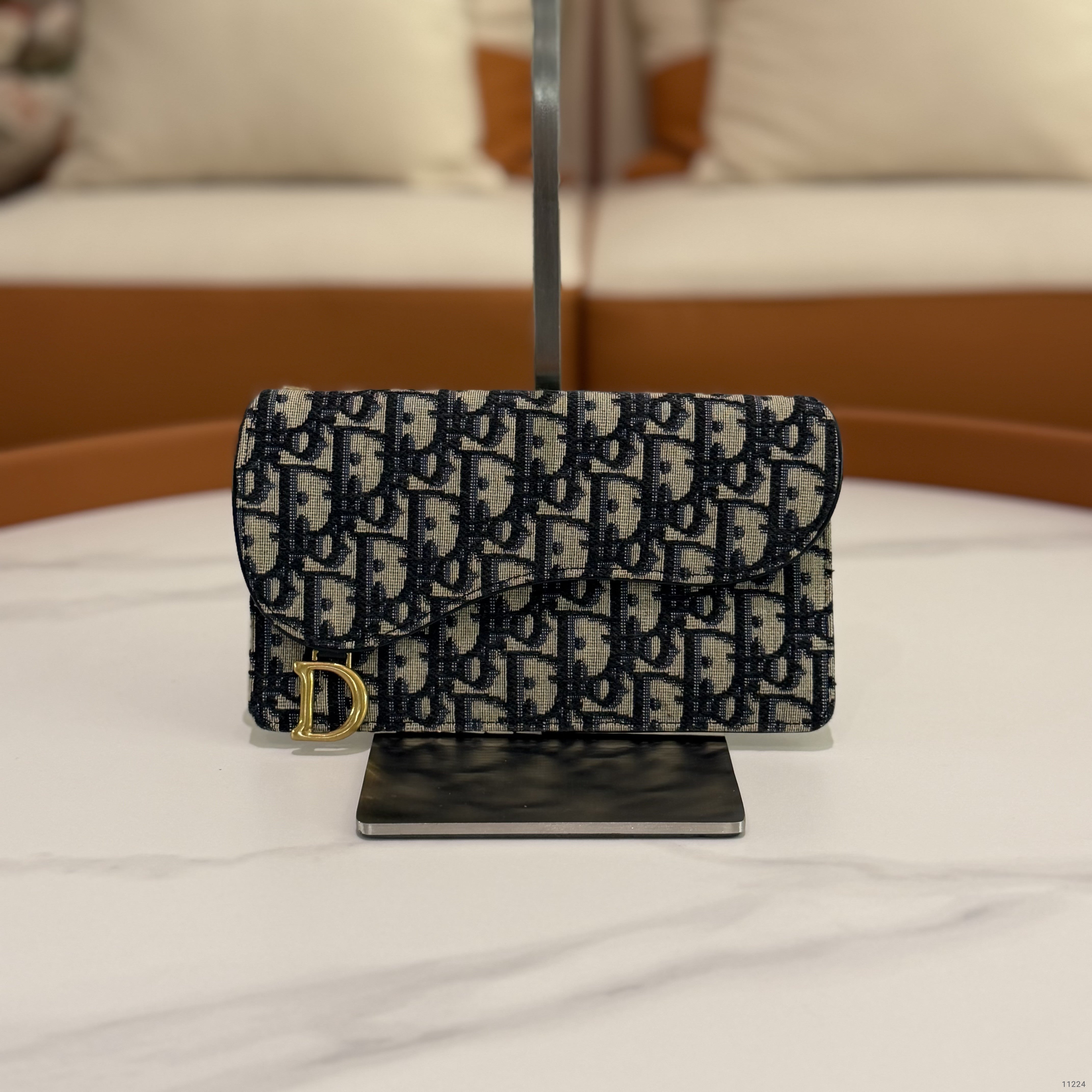 DIOR Saddle Oblique Long Wallet