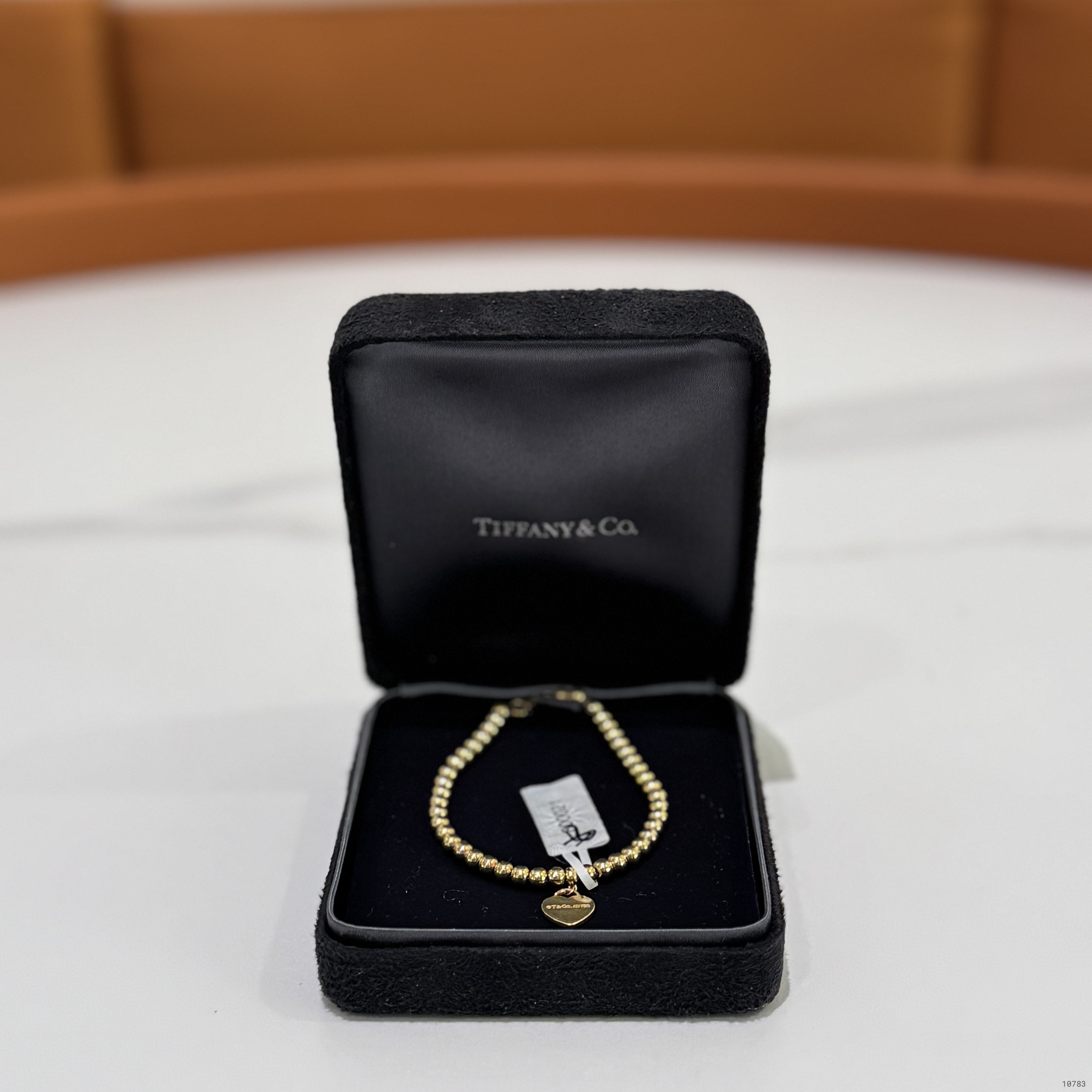 TIFFANY HEART TAG BRACELET 18K YELLOW GOLD