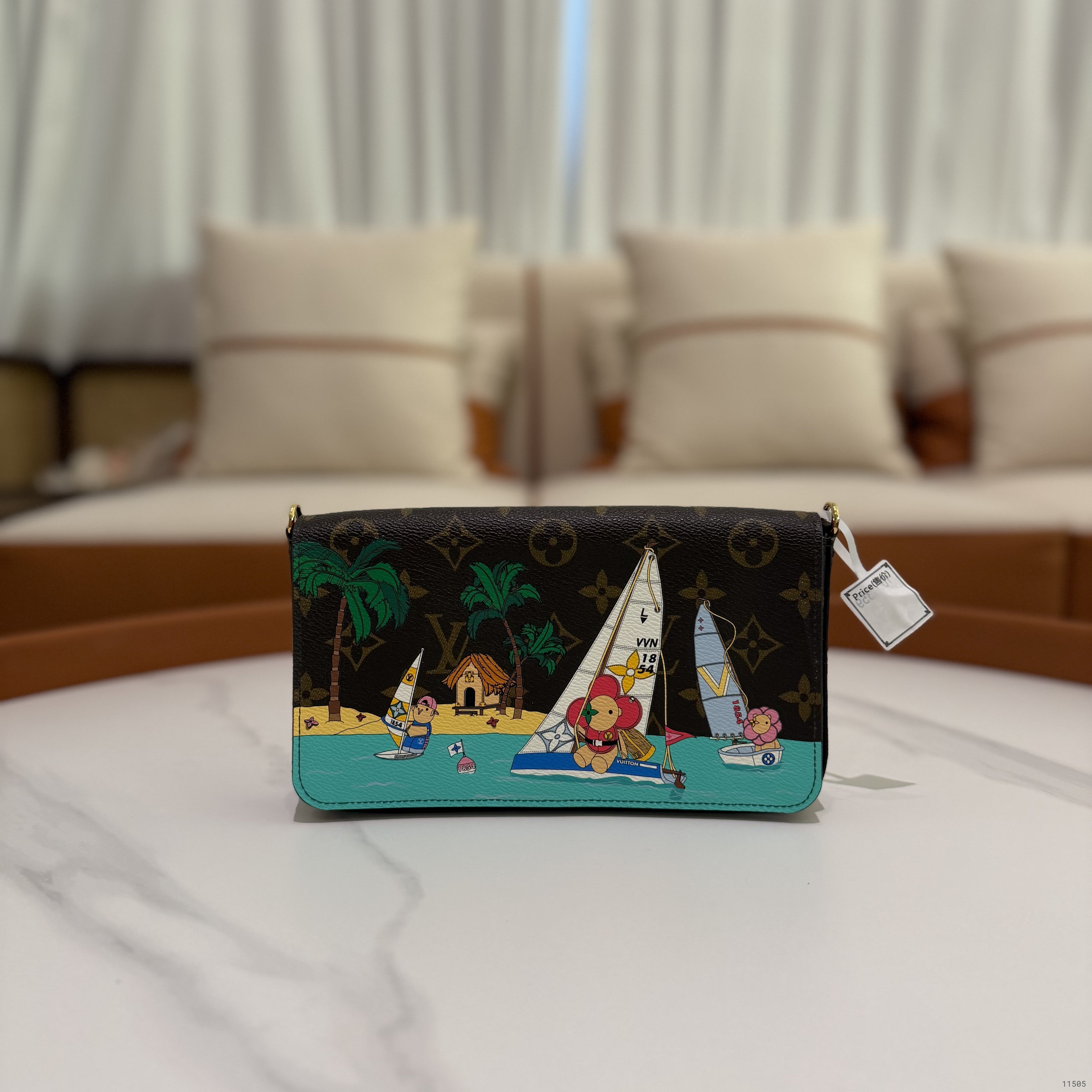 Louis Vuitton Christmas Limited Edition Felicie Pochette 3-in-1 Wallet Crossbody Bag