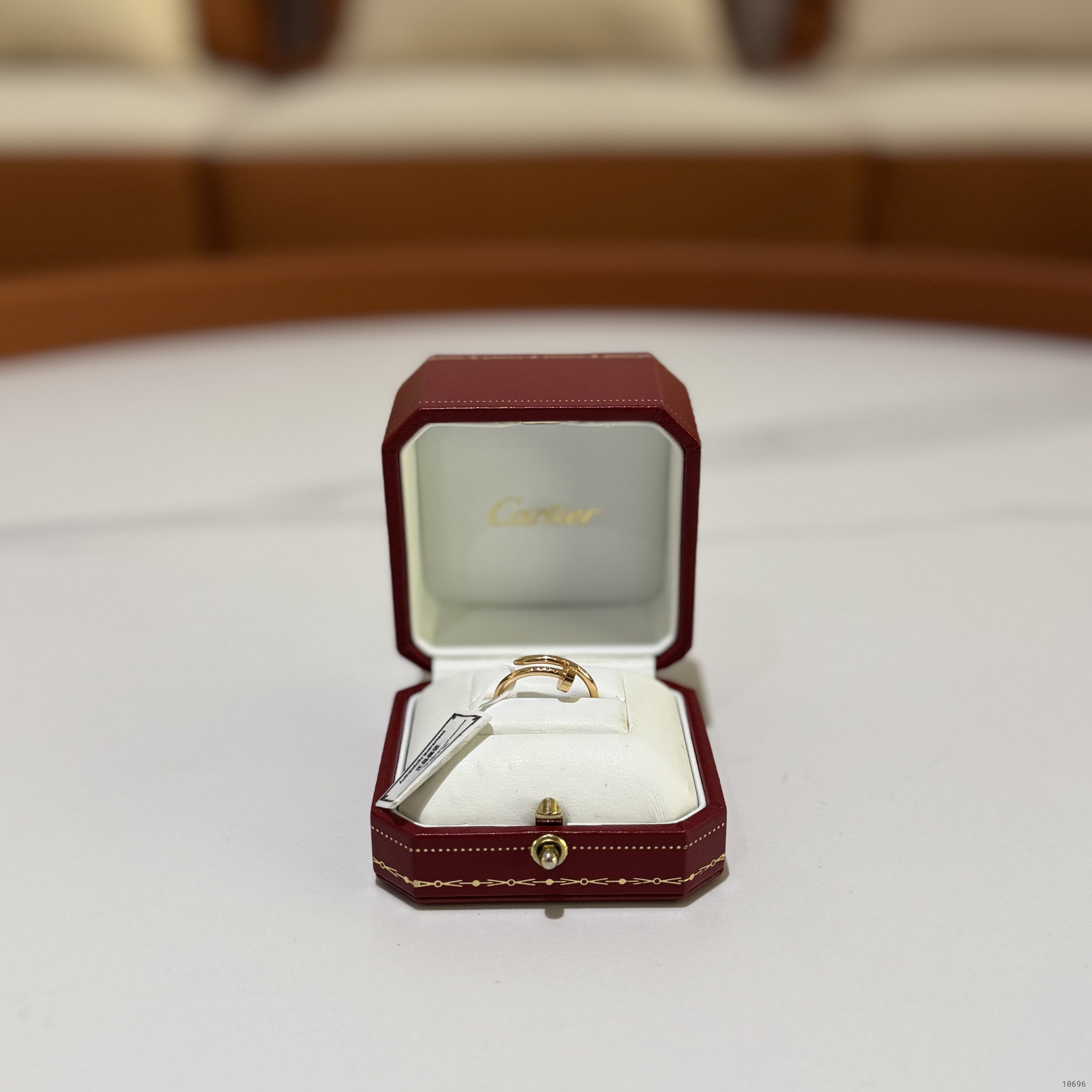 CARTIER JUSTE UN CLOU RING ROSE GOLD