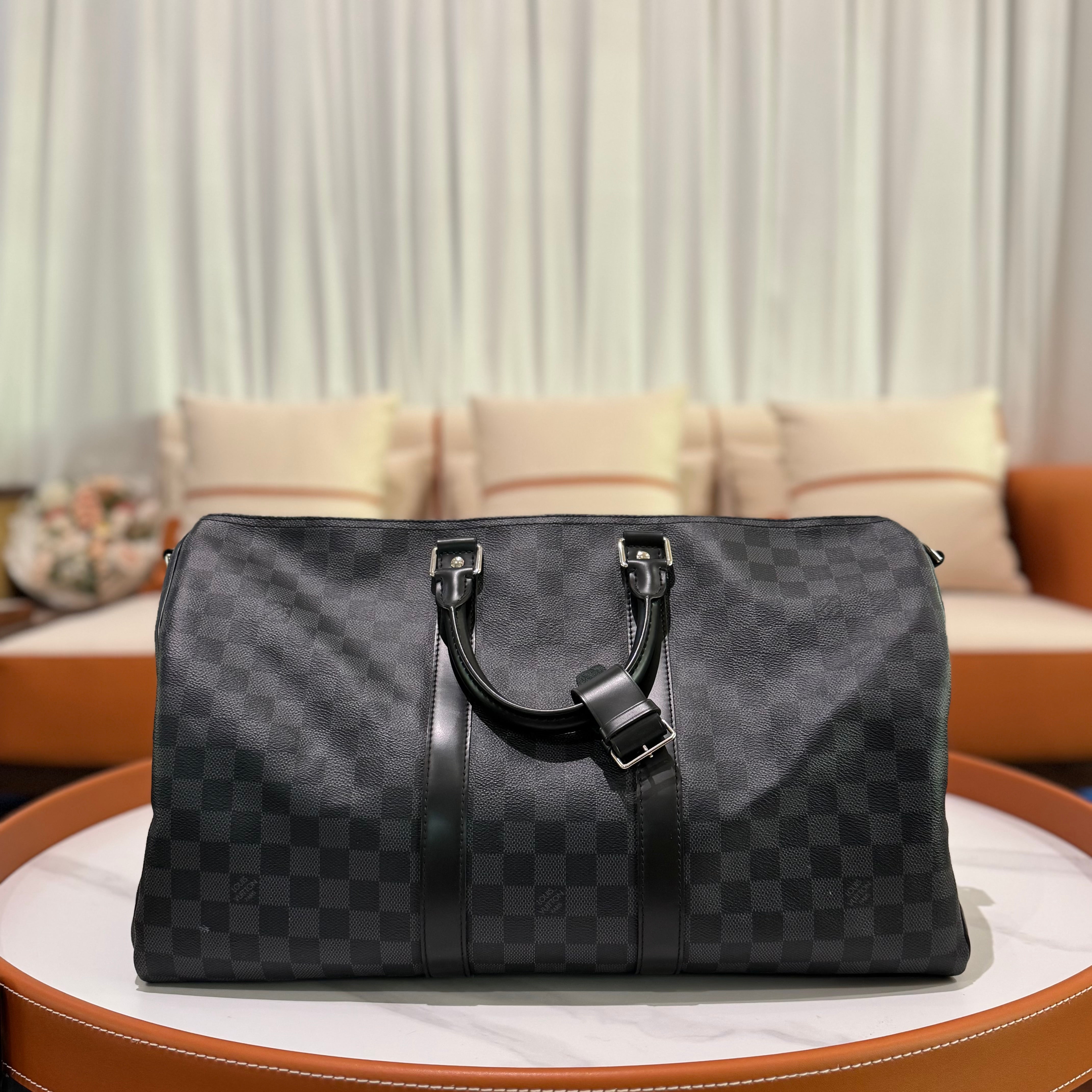 LOUIS VUITTON KEEPALL 45 DAMIER EBENE