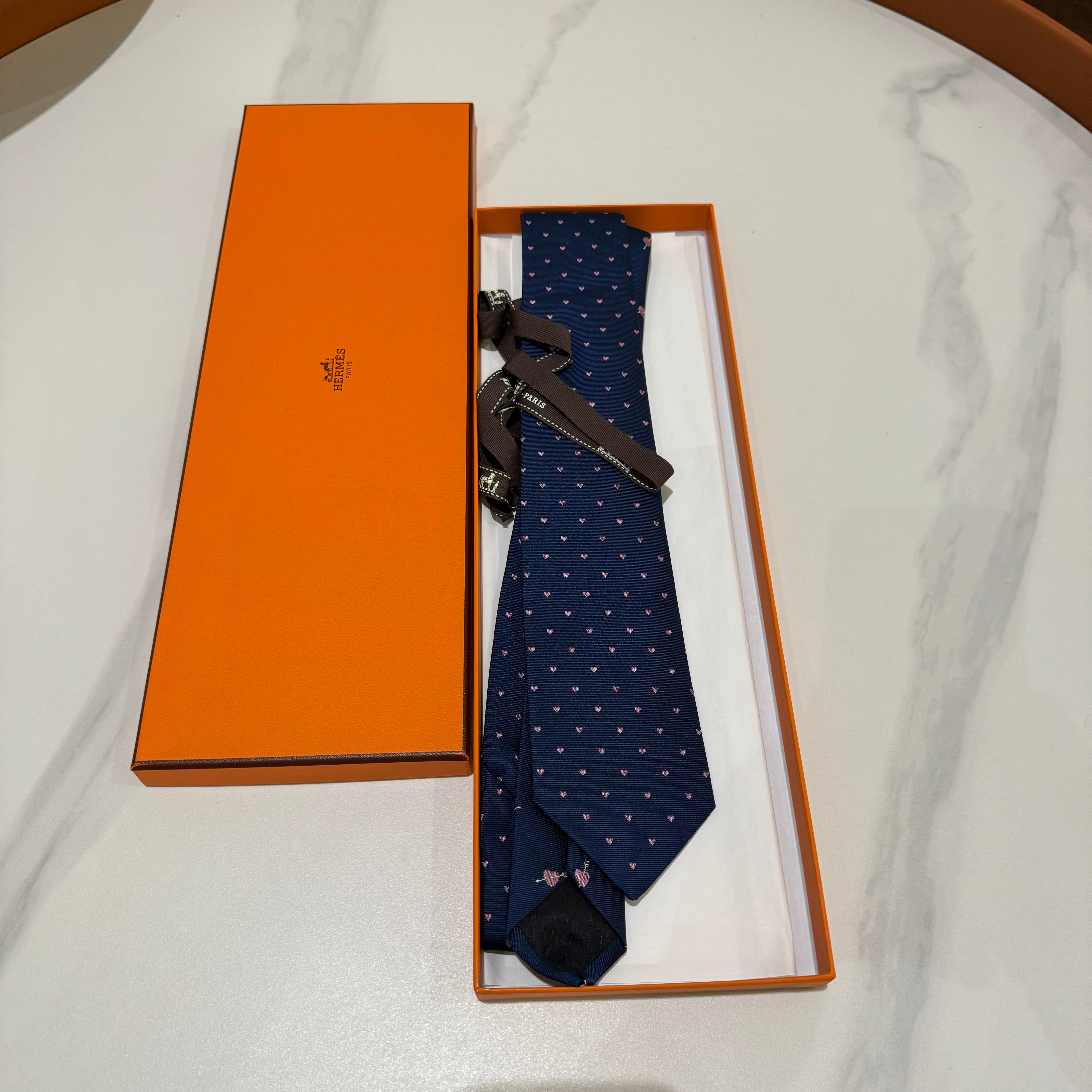 HERMES TIE | COLLINS RAIN