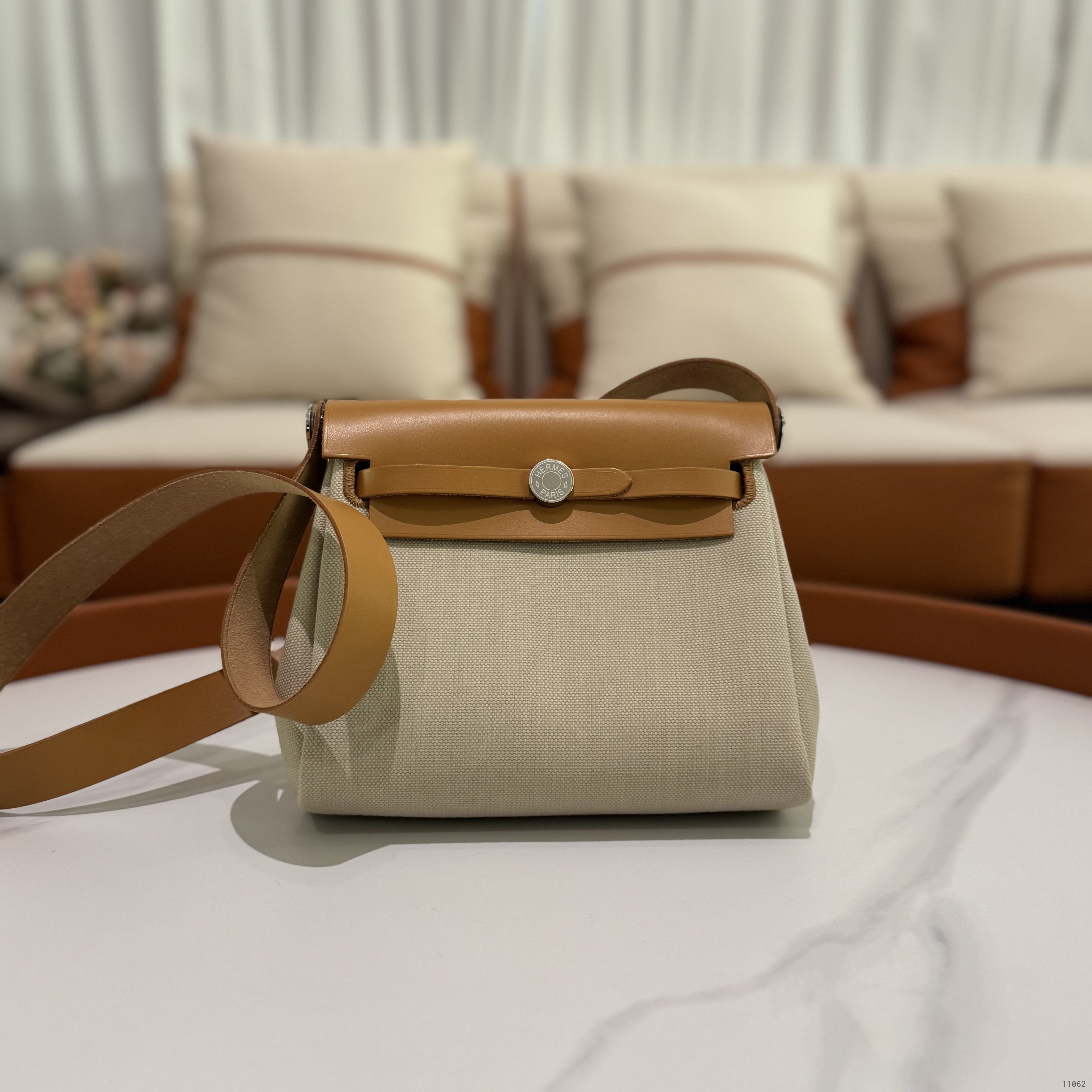 HERMÈS HERBAG MINI GOLD(STAMP K)