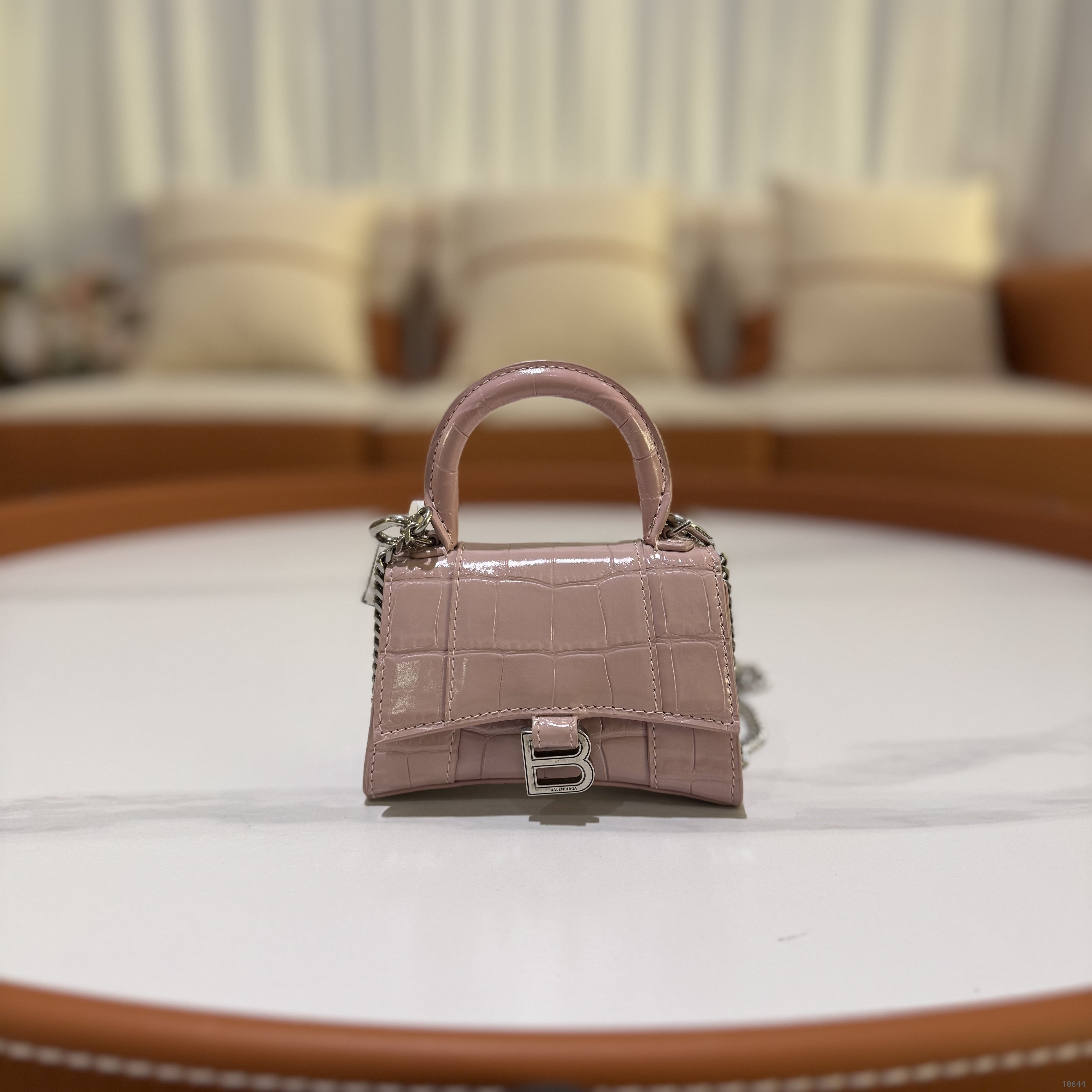 BALENCIAGA SUPER MINI HOURGLASS BAG