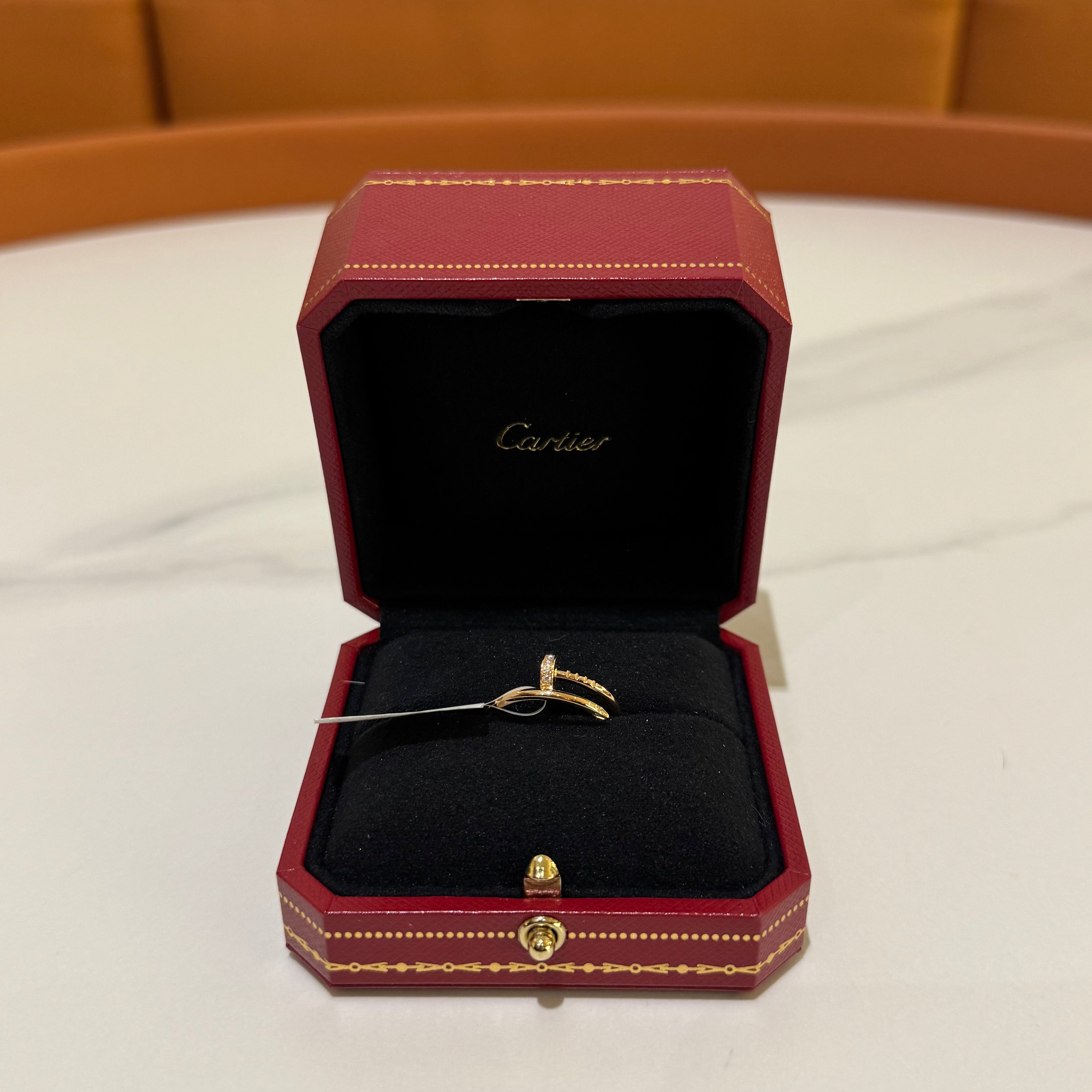 CARTIER ROSE GOLD JUSTE UN CLOU RING