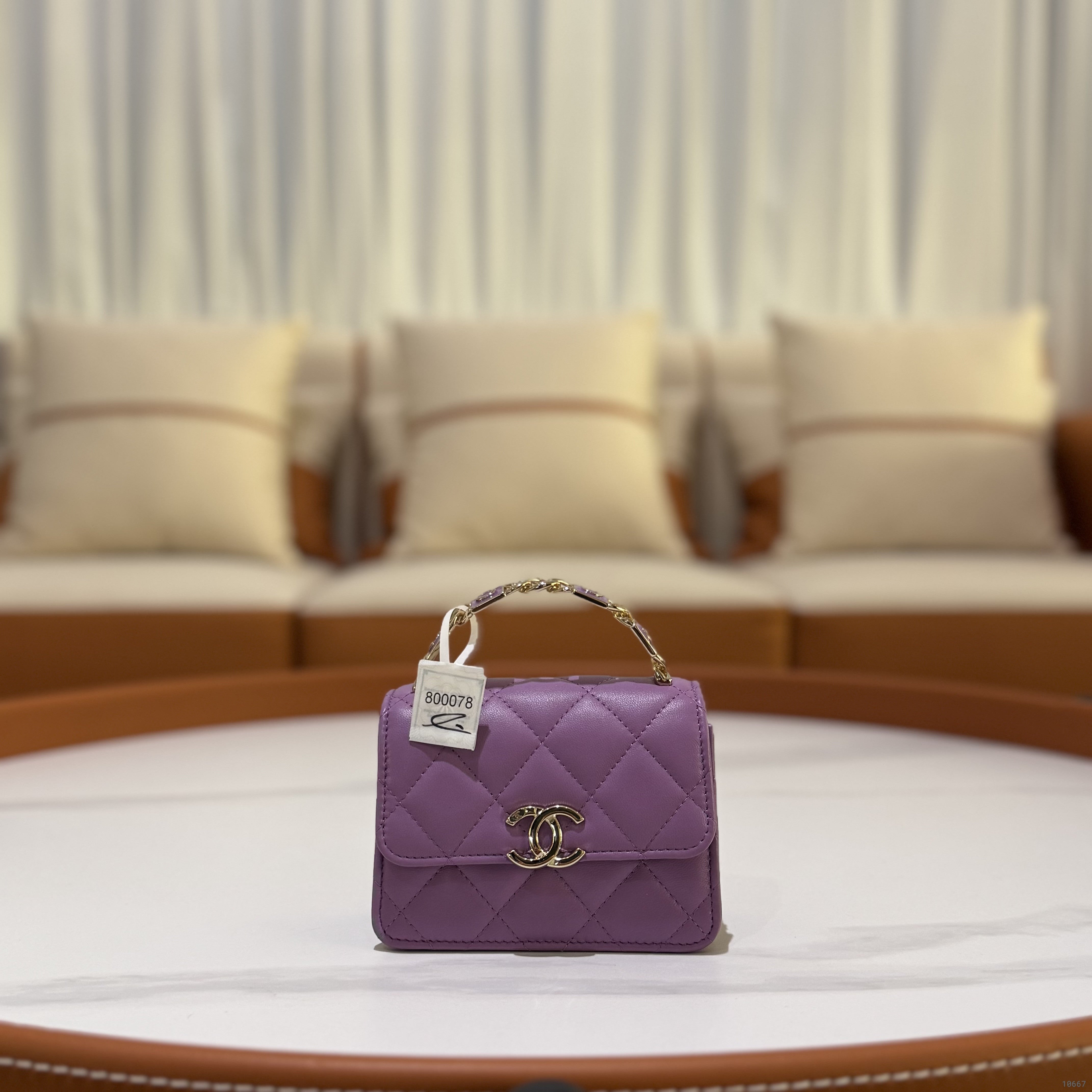CHANEL 22S MINI BAG PURPLE