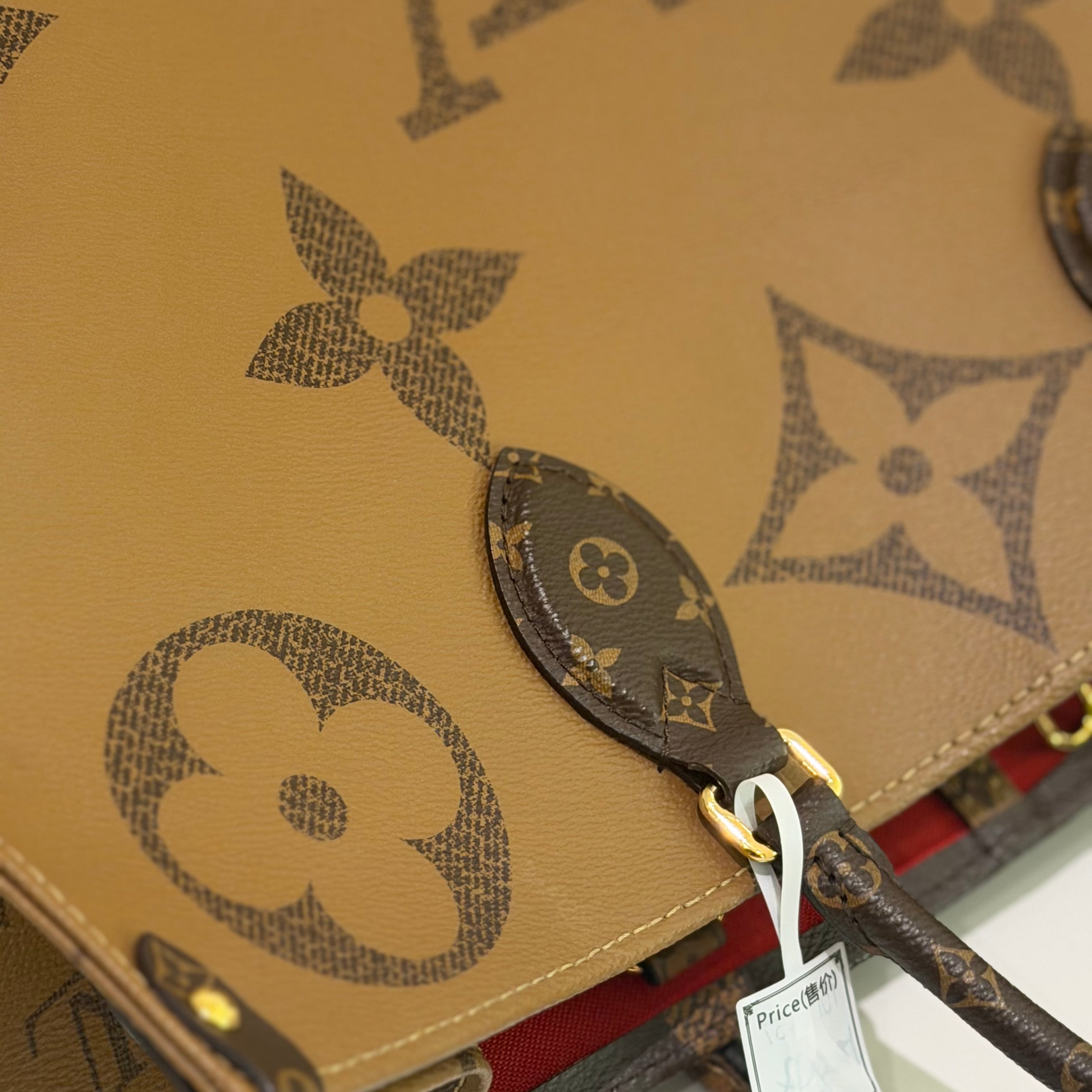 Louis Vuitton On The Go Tote Monogram Large Tote Bag