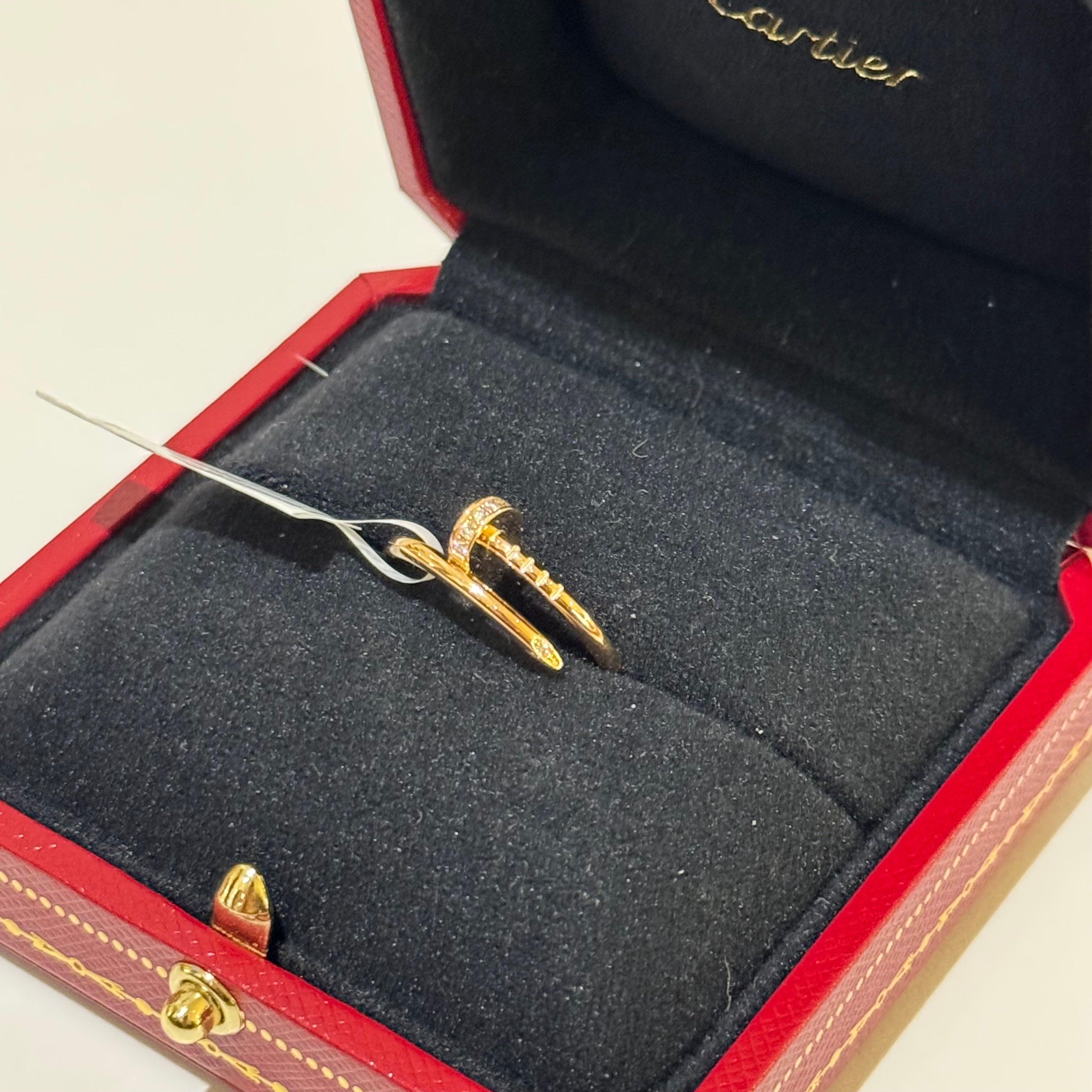 CARTIER ROSE GOLD JUSTE UN CLOU RING