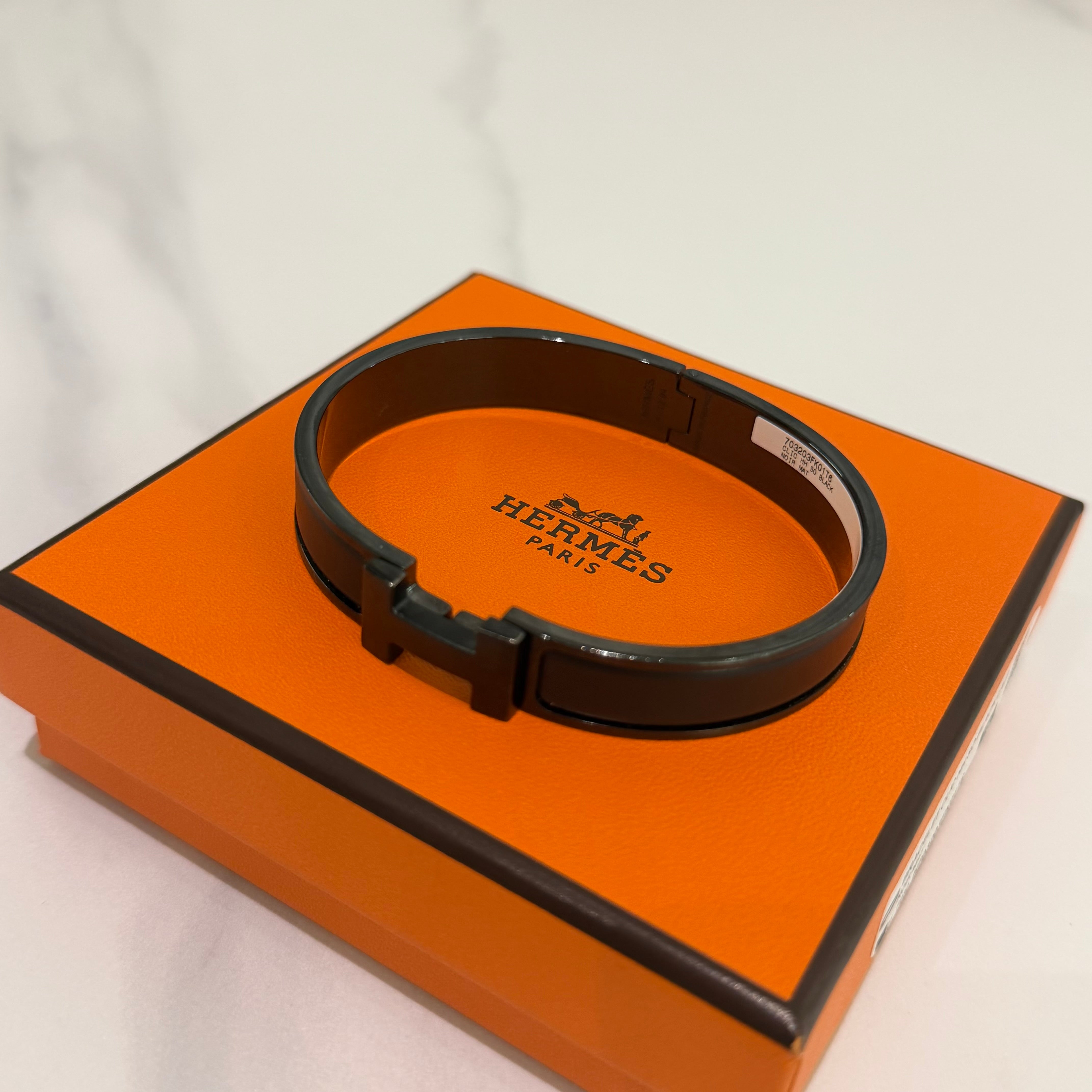 Hermes Clic HH Bracelet So Black