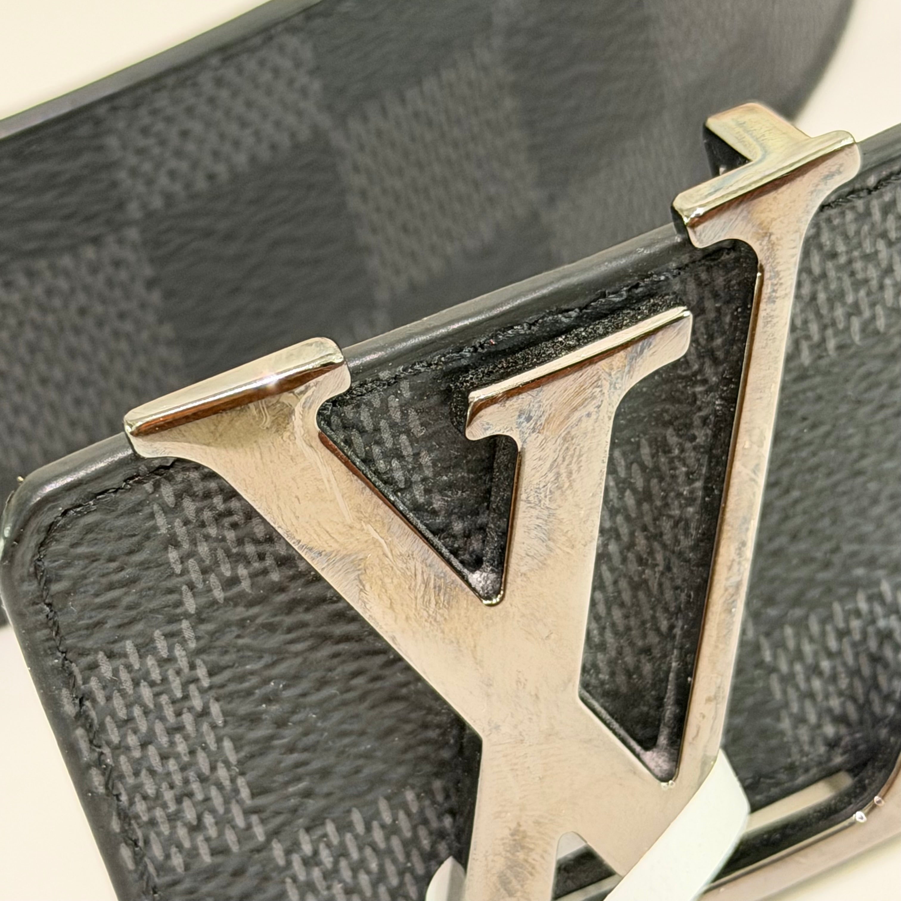 Louis Vuitton Damier Black Belt