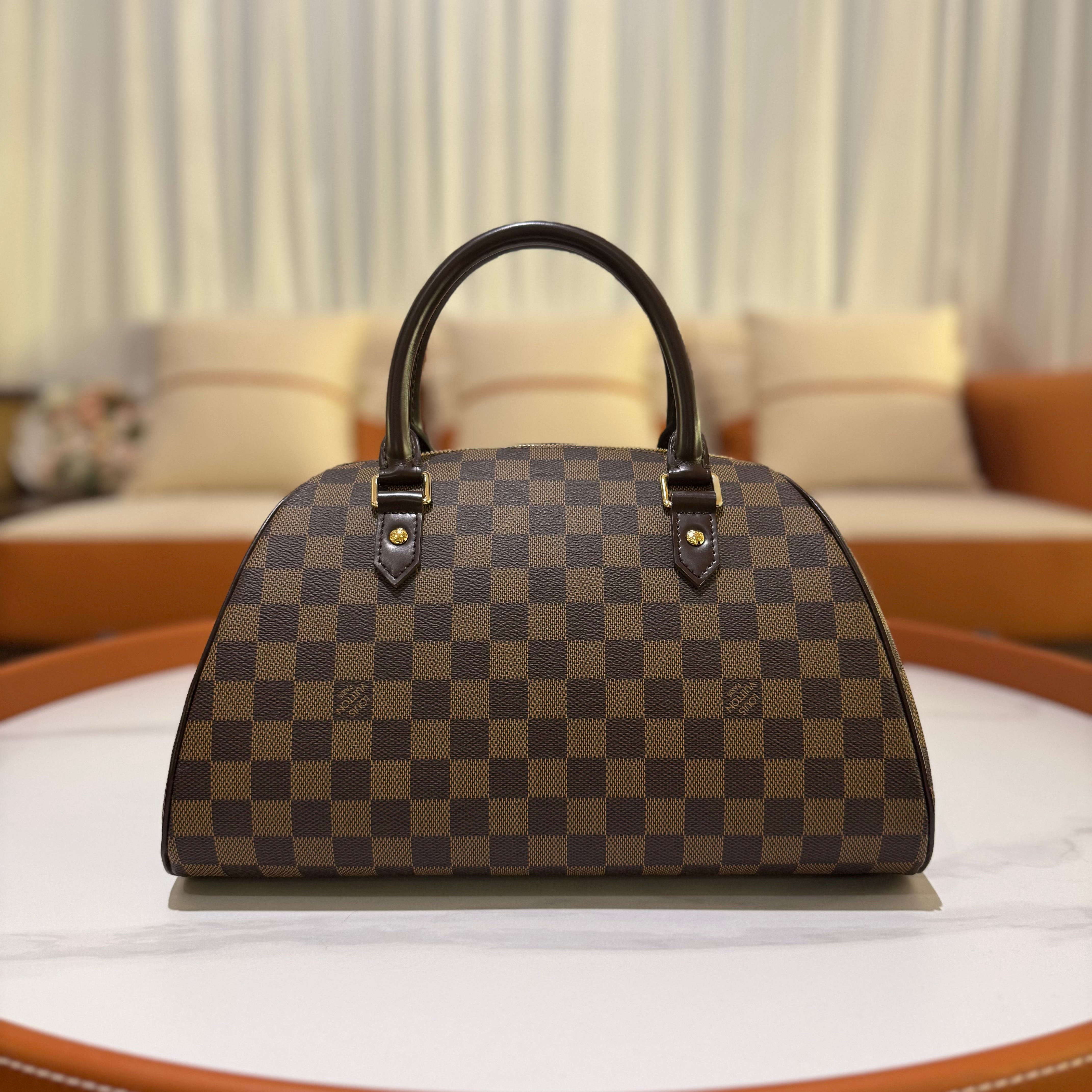 LOUIS VUITTON VINTAGE BROWN DAMIER INGOT BAG
