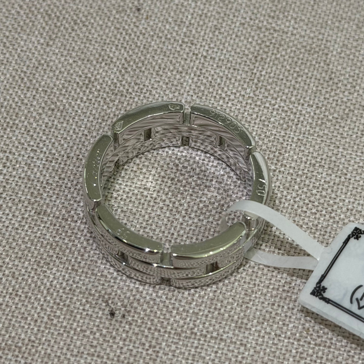 Cartier Maillon Panthère Ring 18K White Gold
