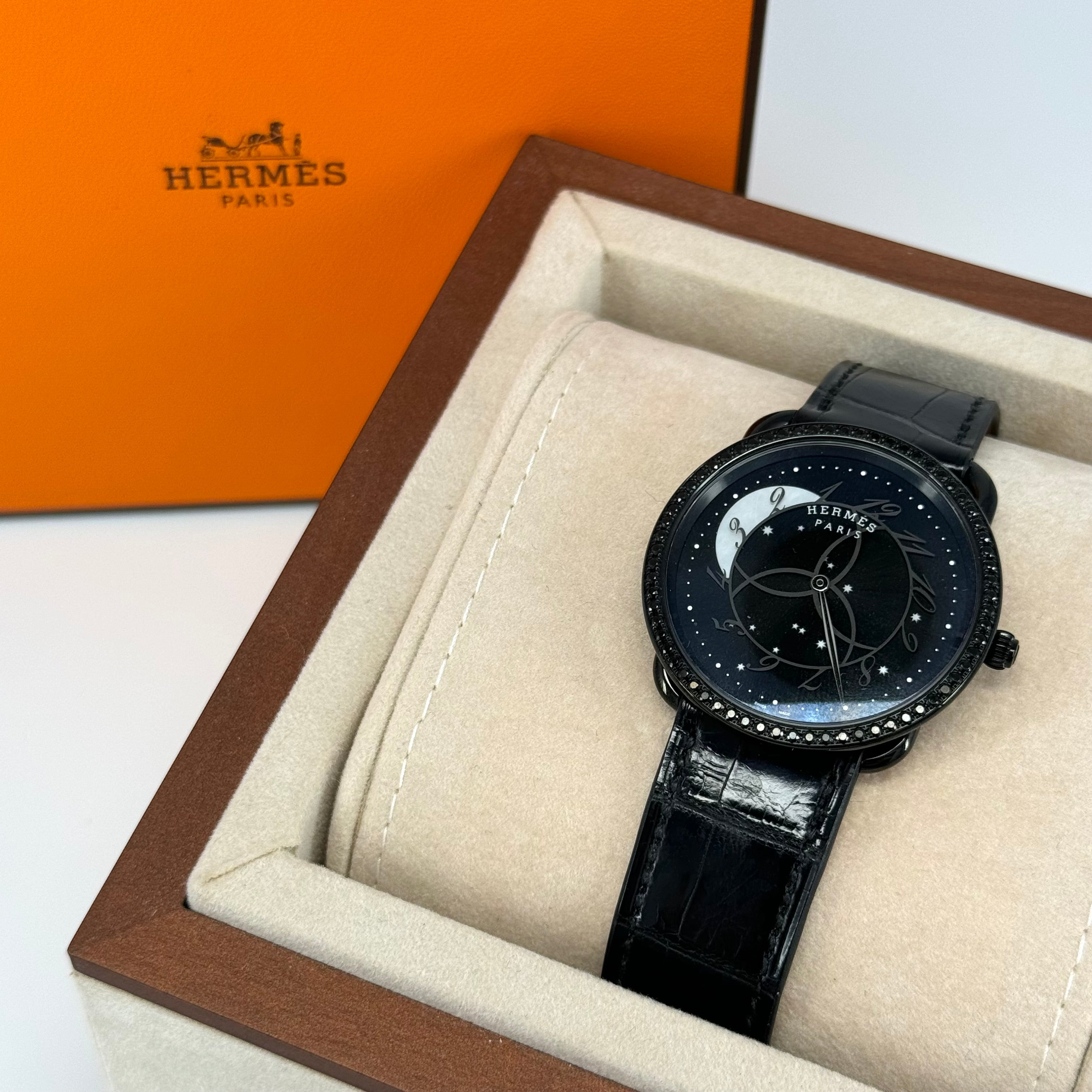 HERMES ARCEAU SERIES WATCH STAMP Z