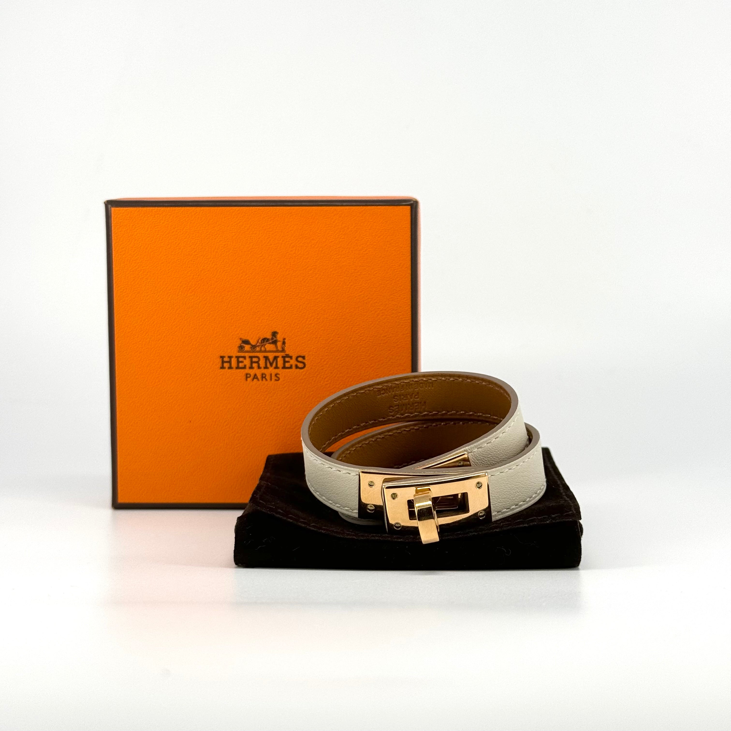 HERMES KELLY DOUBLE TOUR BRACELET