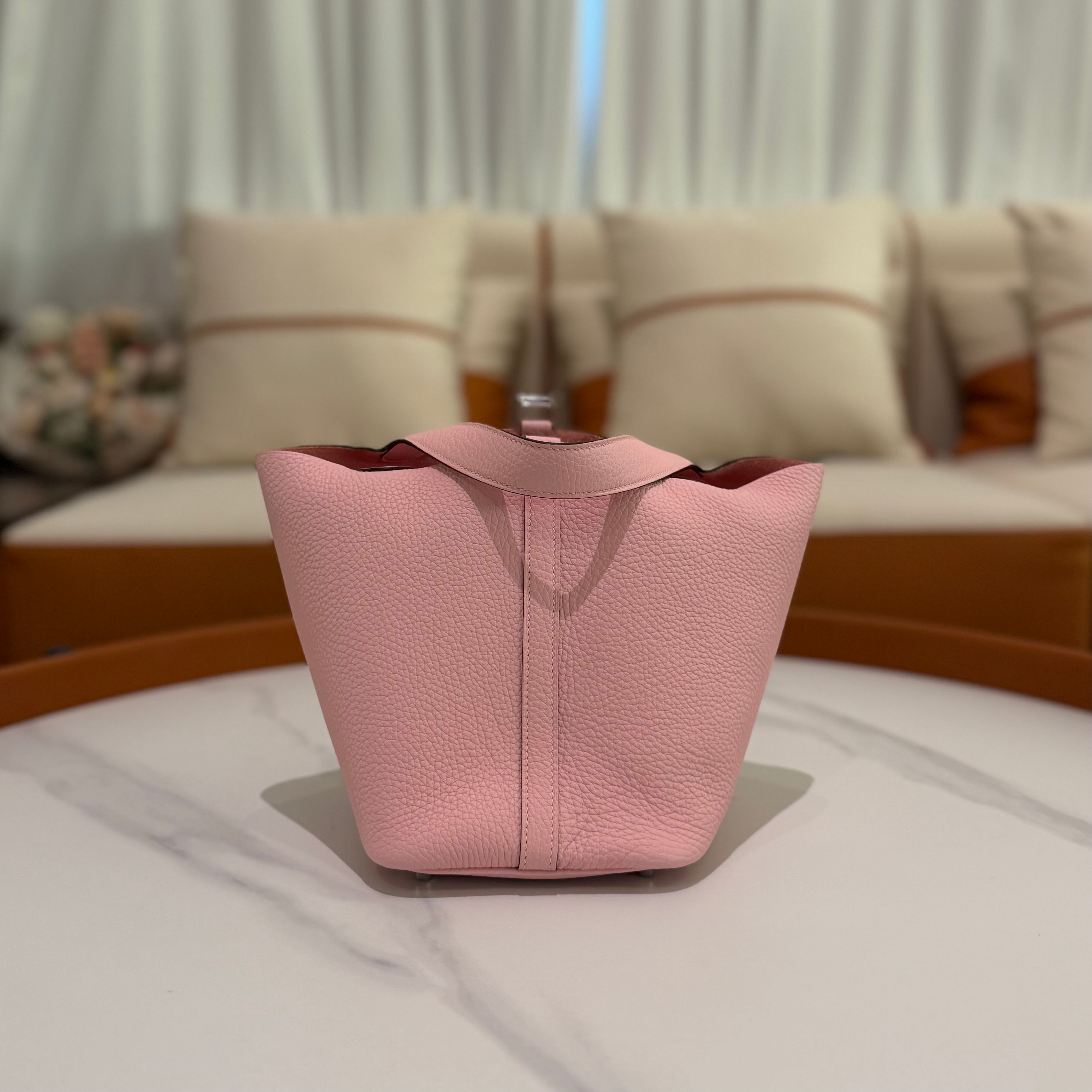 Hermes Picotin 18 Sakura Pink (Stamp K)