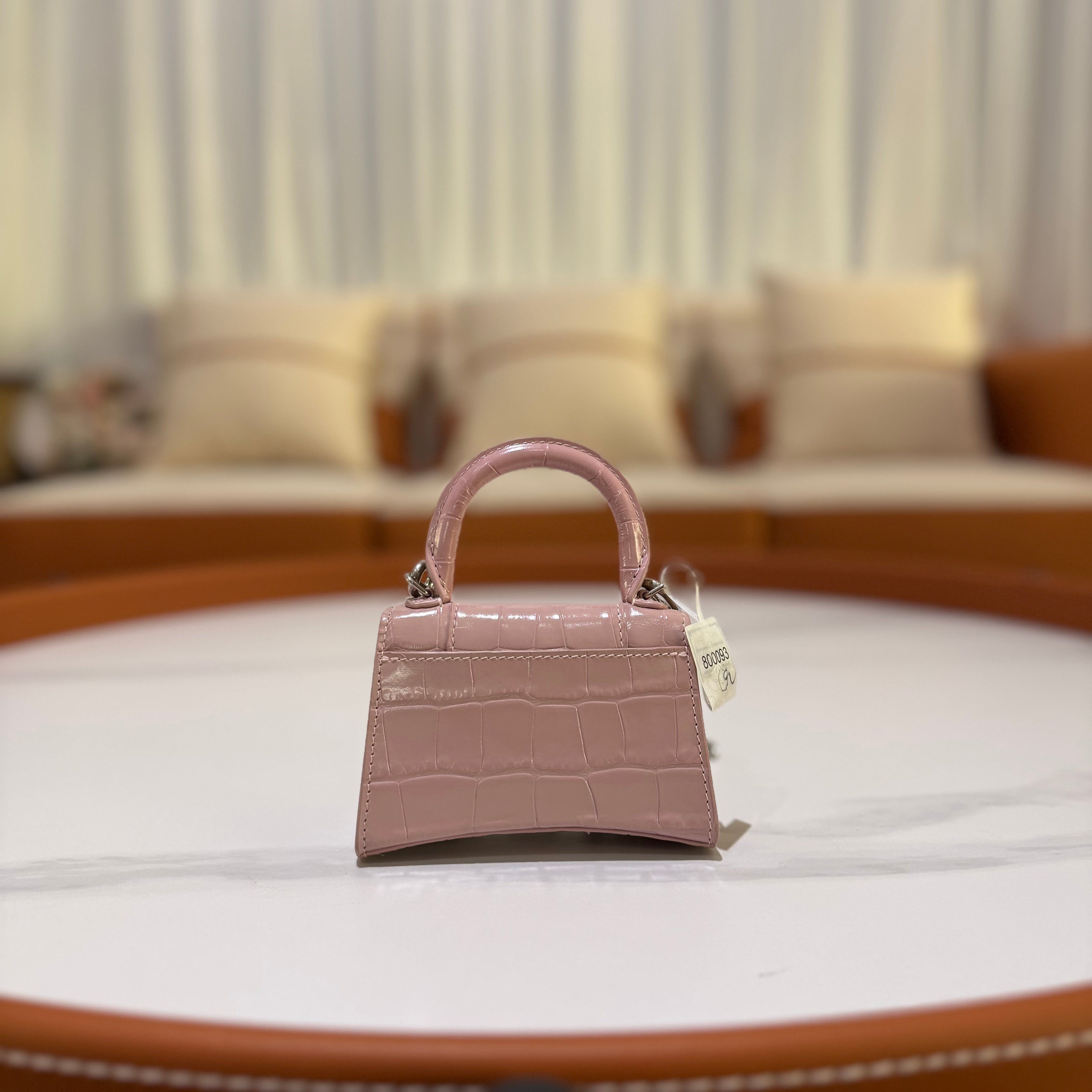 BALENCIAGA SUPER MINI HOURGLASS BAG