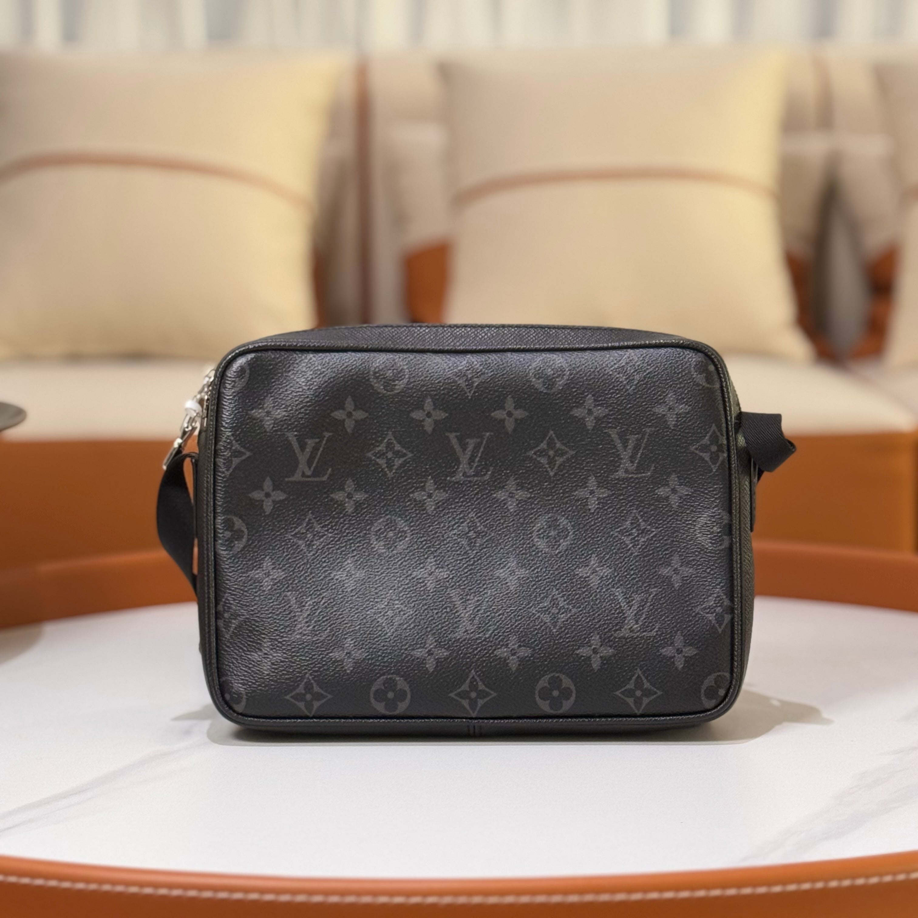 LOUIS VUITTON OUTDOOR MEN'S MONOGRAM POSTMAN BAG