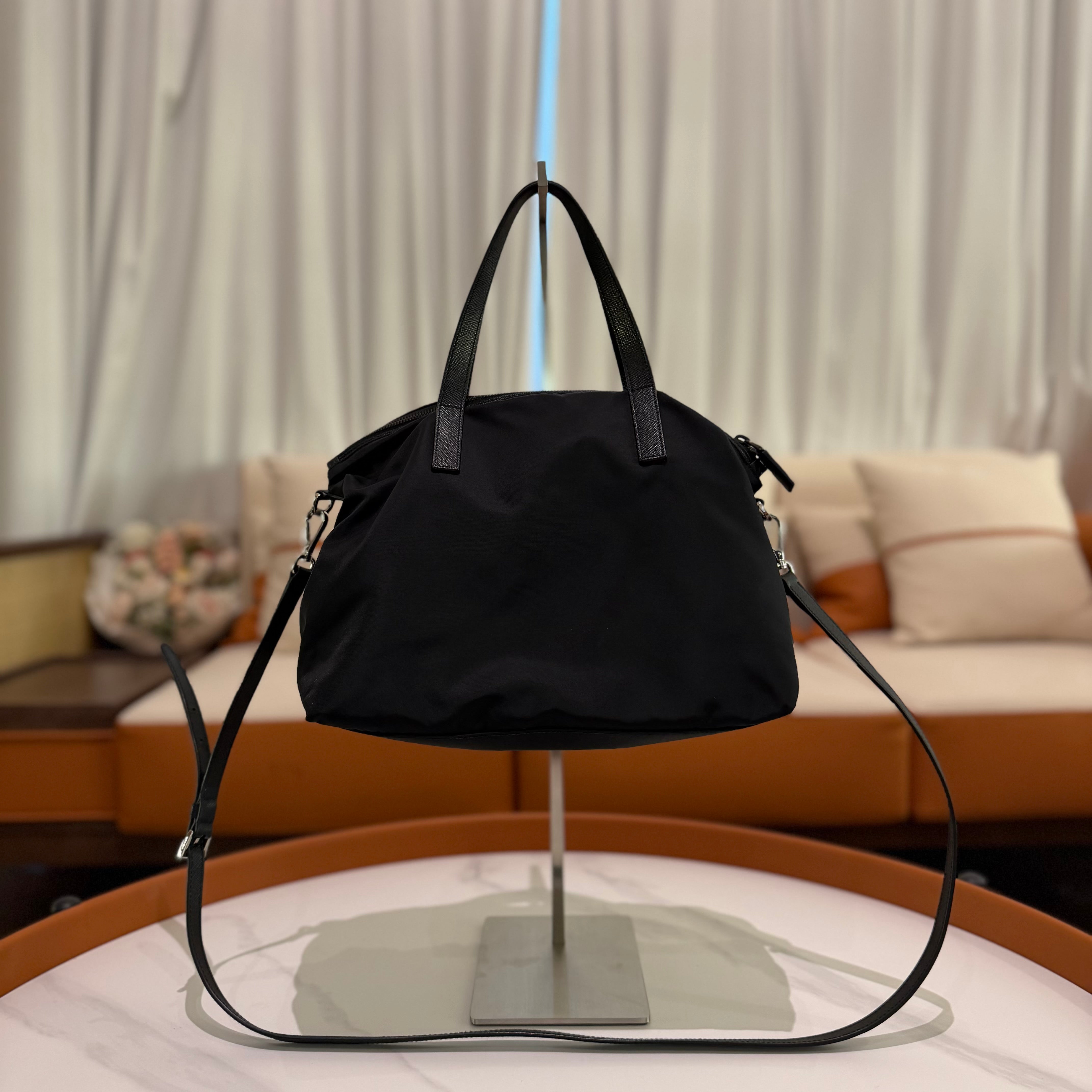 Prada Tote Robot Pink Printed Tote Bag