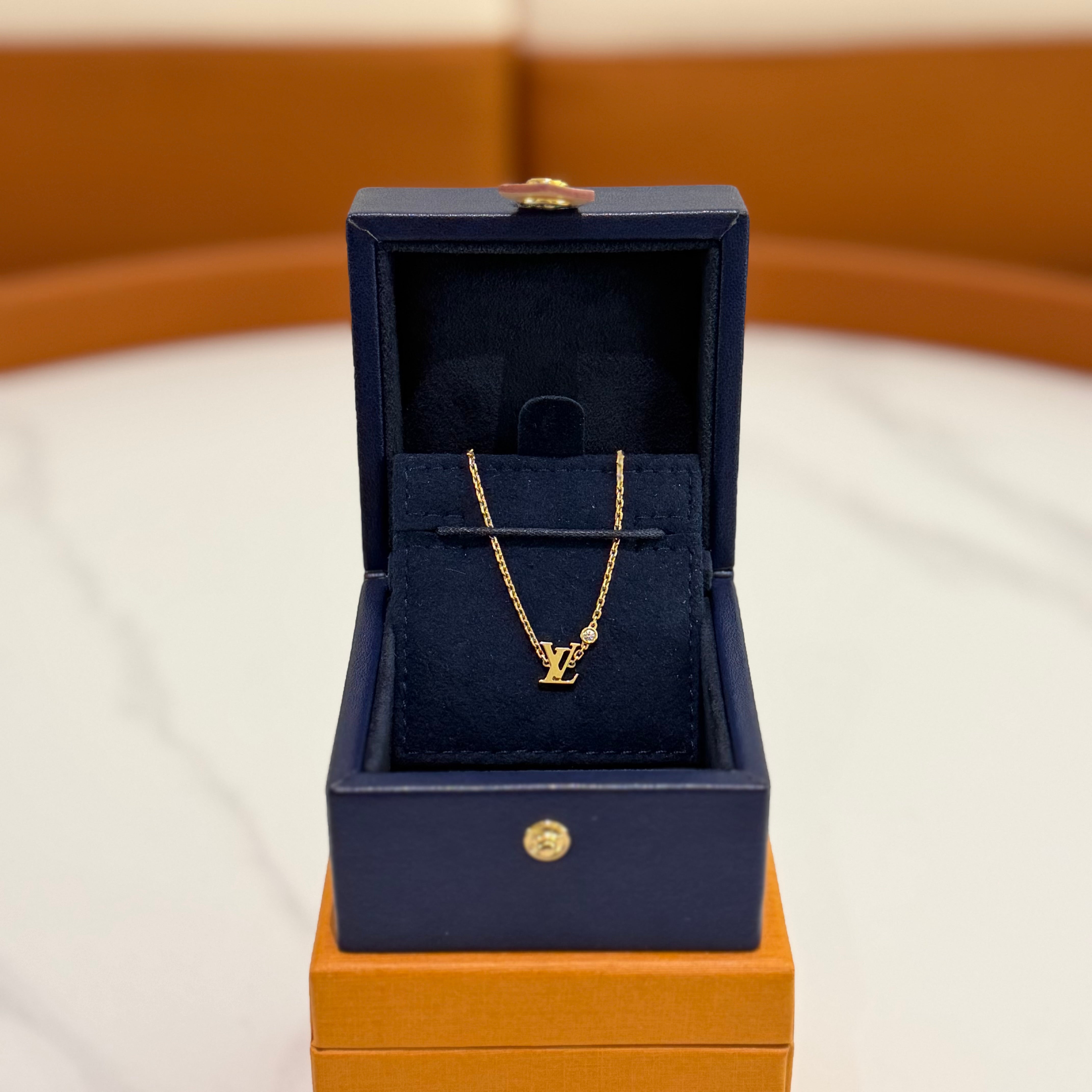 Louis Vuitton Idylle Blossom 18K Gold Single Diamond Bracelet