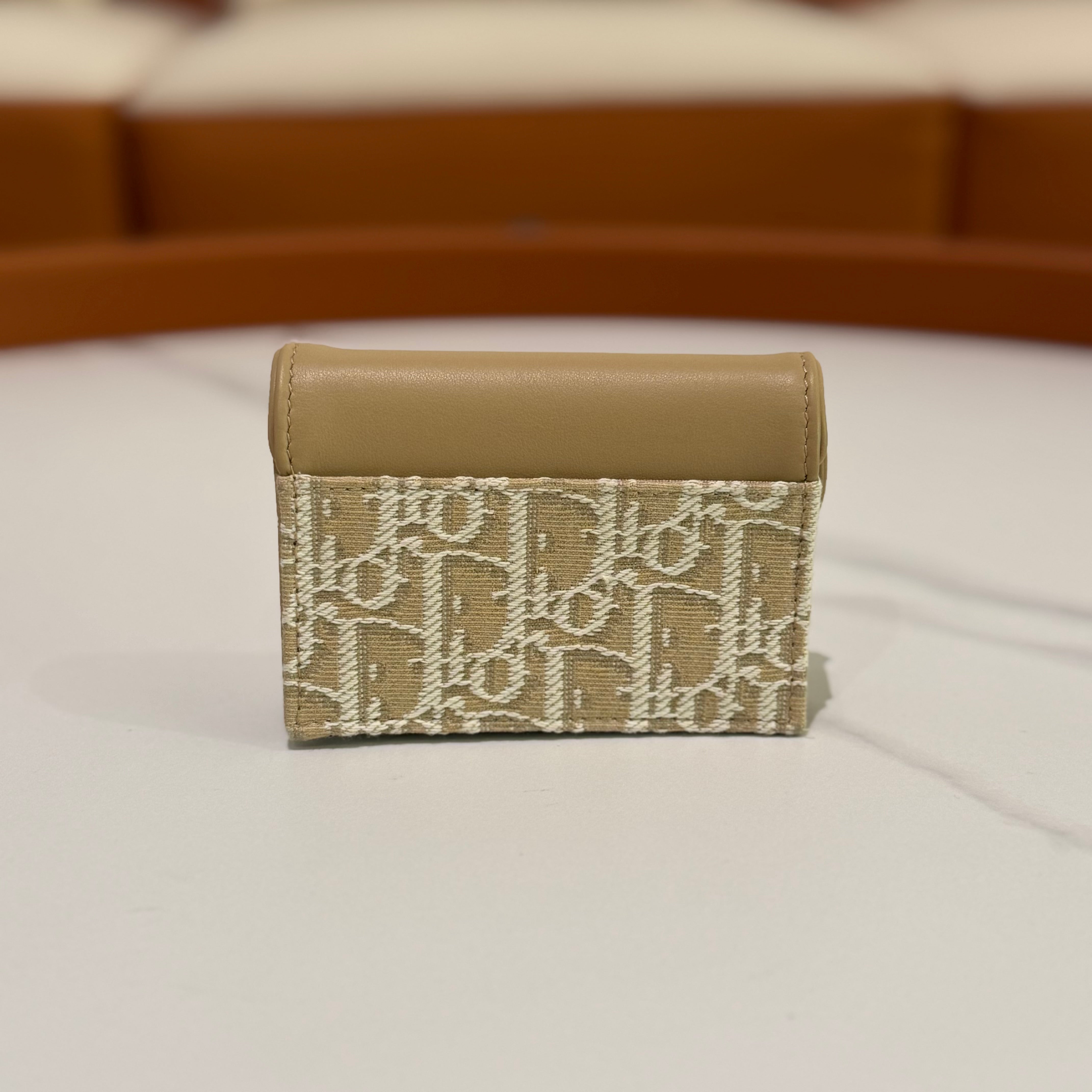 DIOR SADDLE SMALL CARD HOLDER