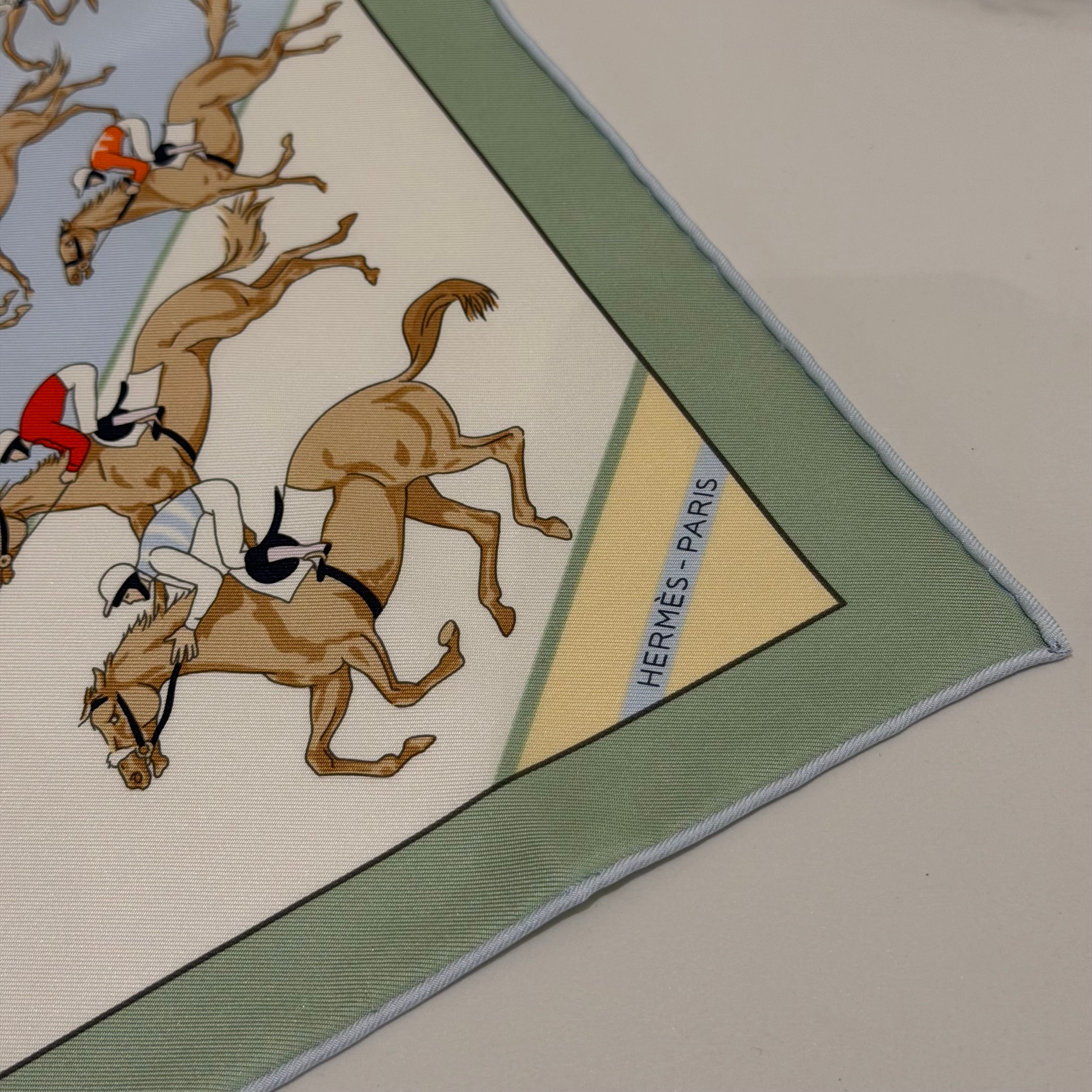 Hermes Cavalcade Silk Scarf