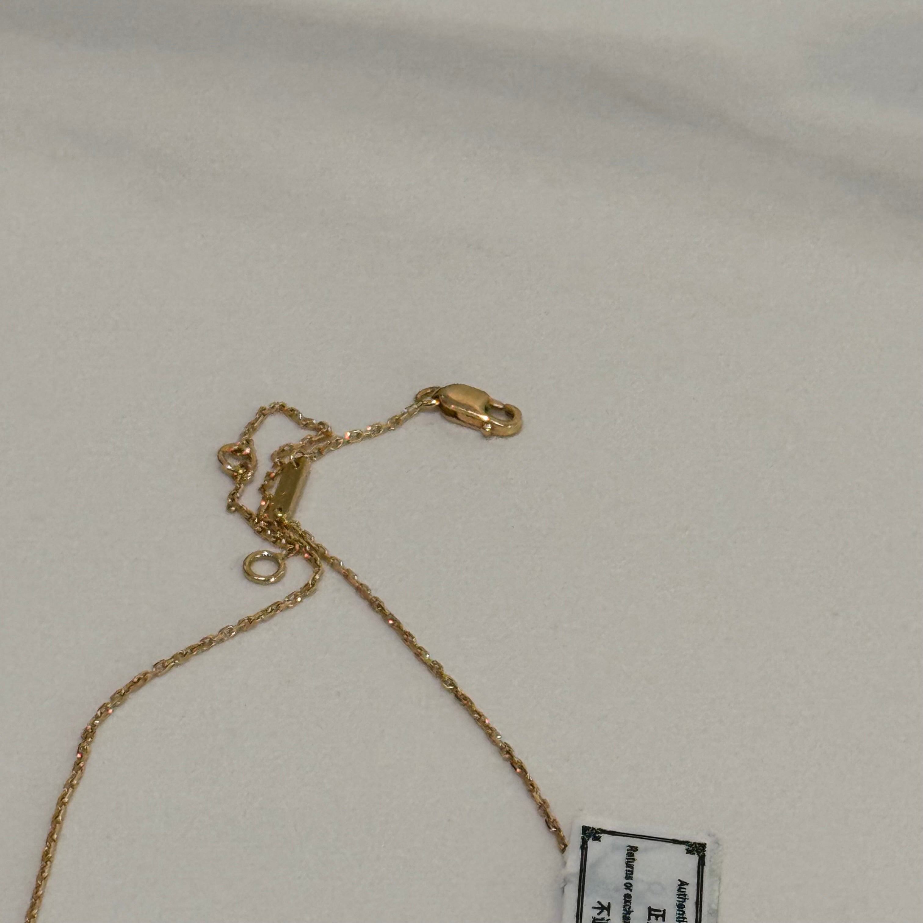 VAN CLEEF & ARPELS SWEET ALHAMBRA PENDANT CARNELIAN / ROSE GOLD