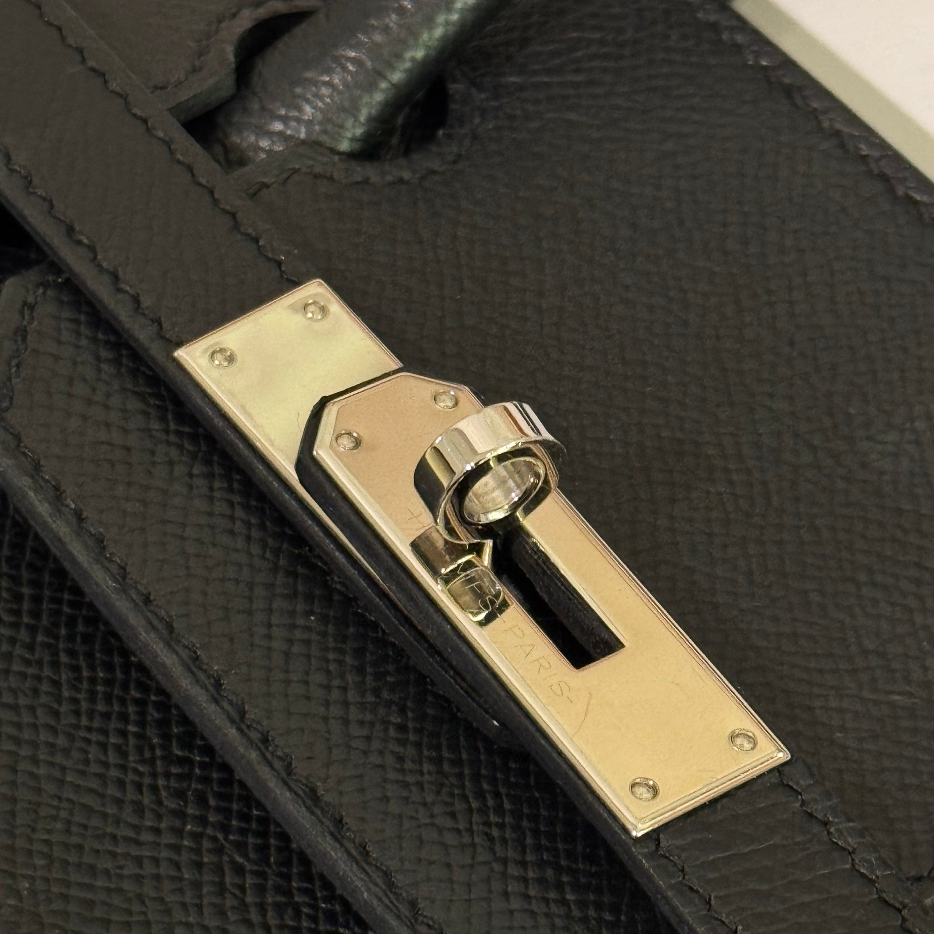 HERMÈS BIRKIN 30 BLACK WITH PALLADIUM HARDWARE STAMP Z
