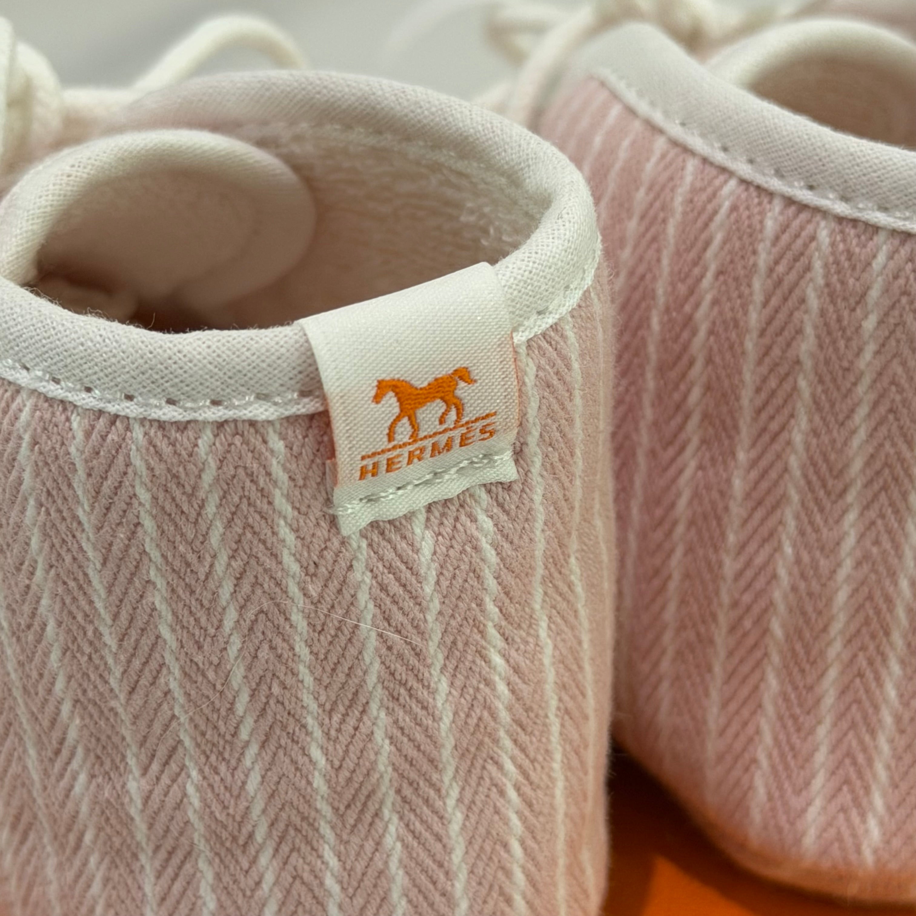 HERMÈS ADADA DOTS PAF BABY SOFT SHOES