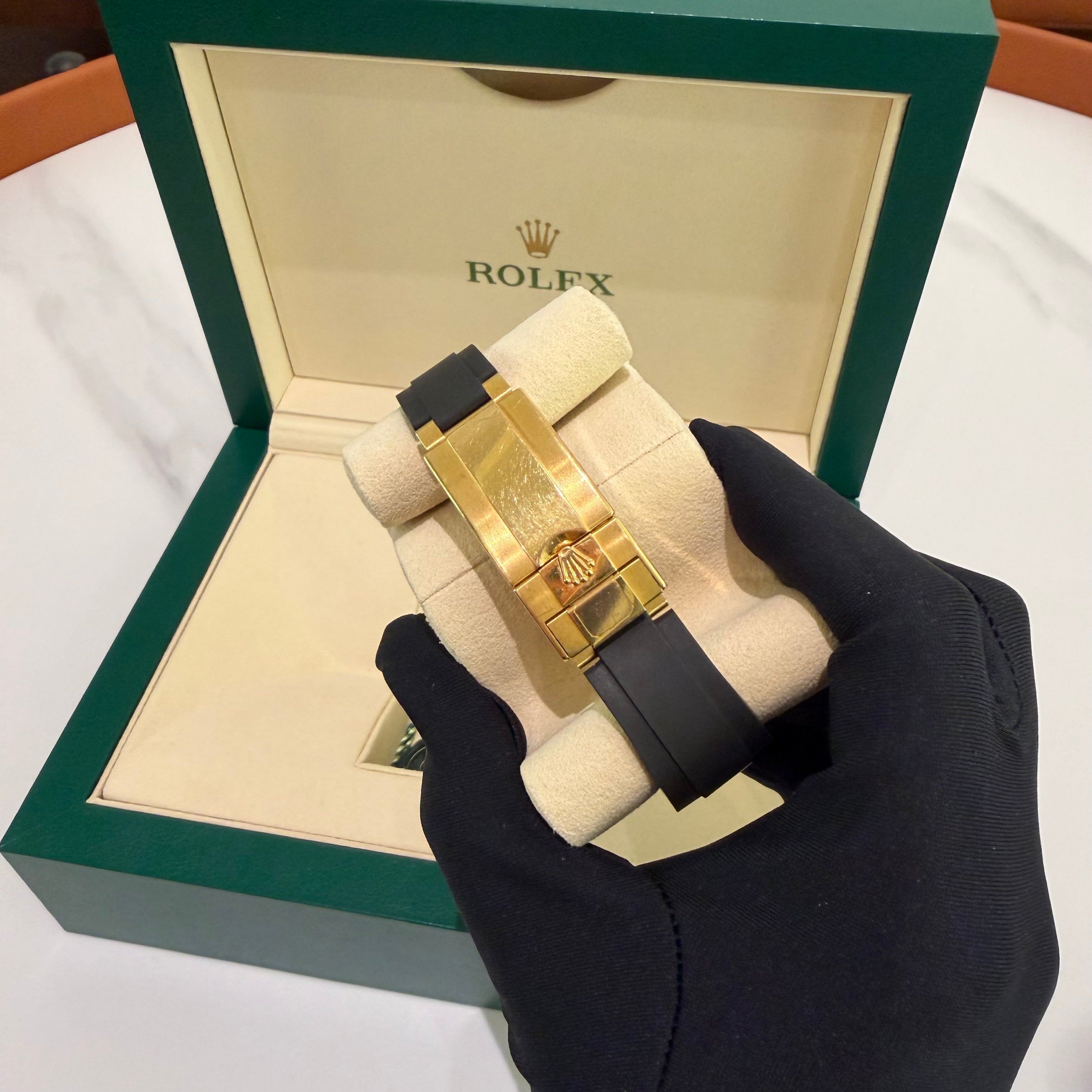 Rolex Daytona 116518LN Oysterflex “Yuwen Le” Yellow Gold