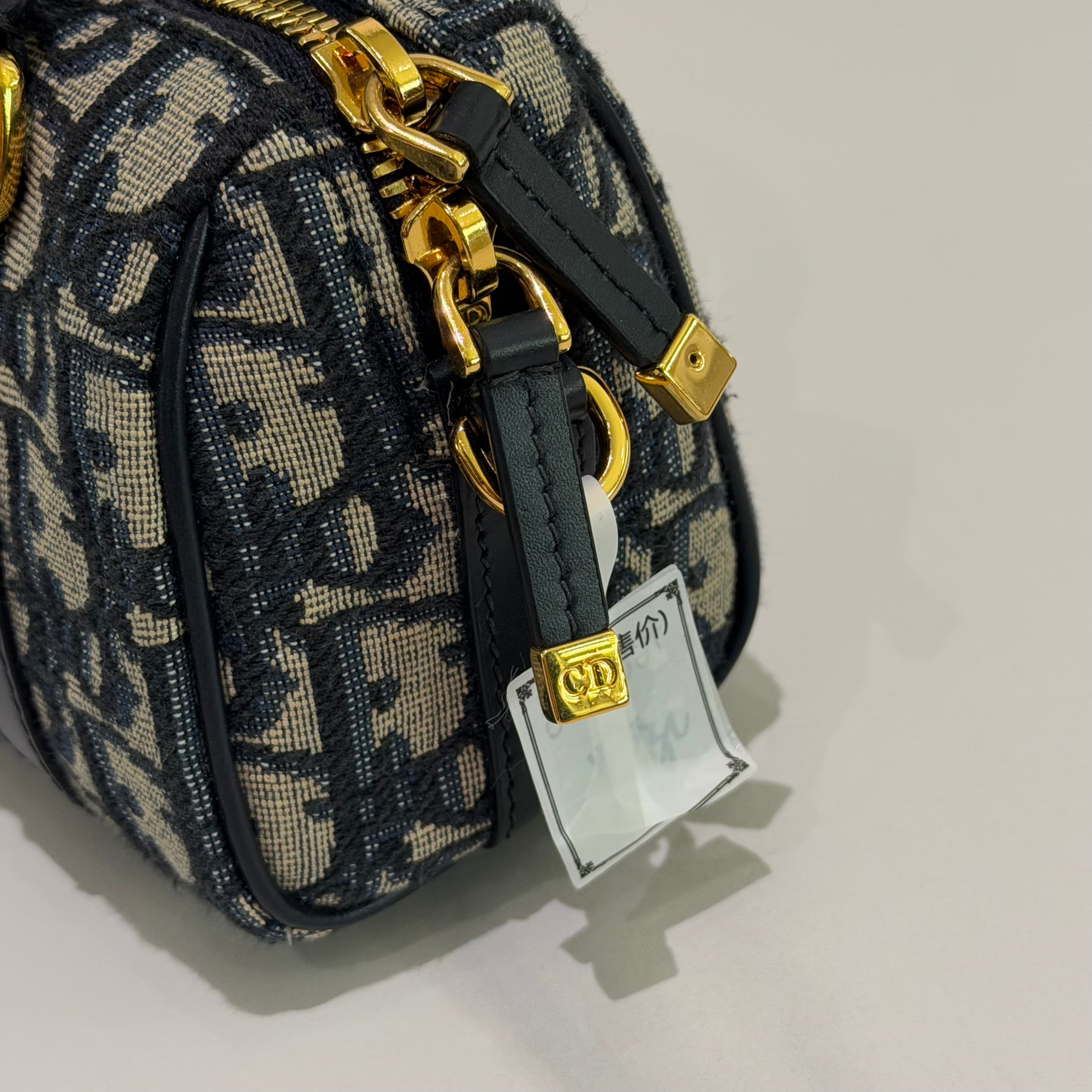 Dior Groove Nano Oblique Embroidered Pillow Bag