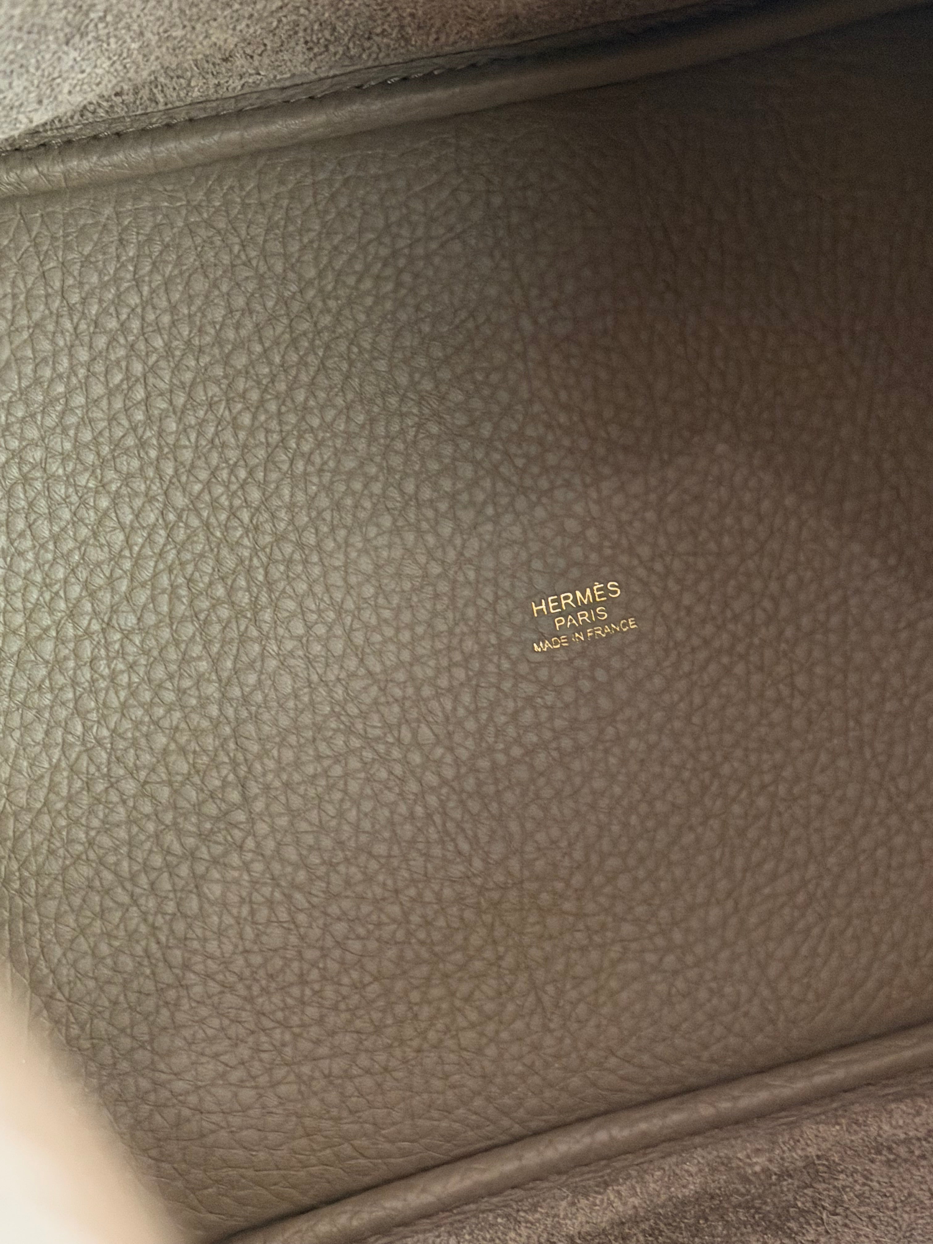 HERMES Picotin 22 8Q Malfa Grey (K Stamp)