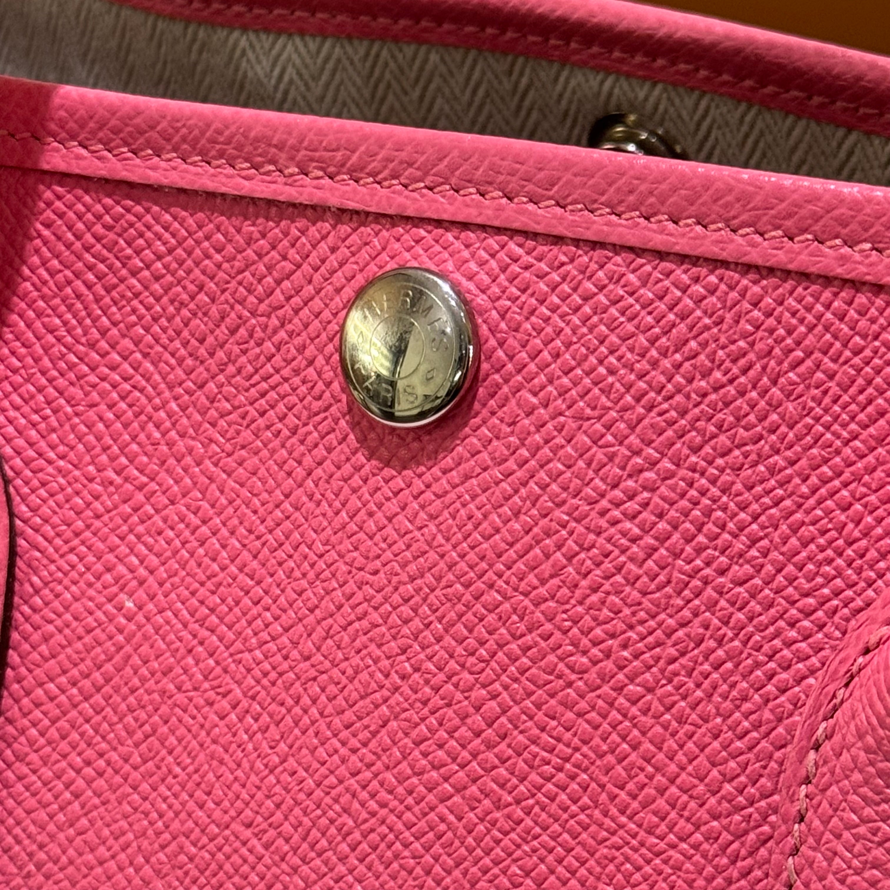 HERMES GARDEN PARTY 30 SUMMER PINK D STAMP