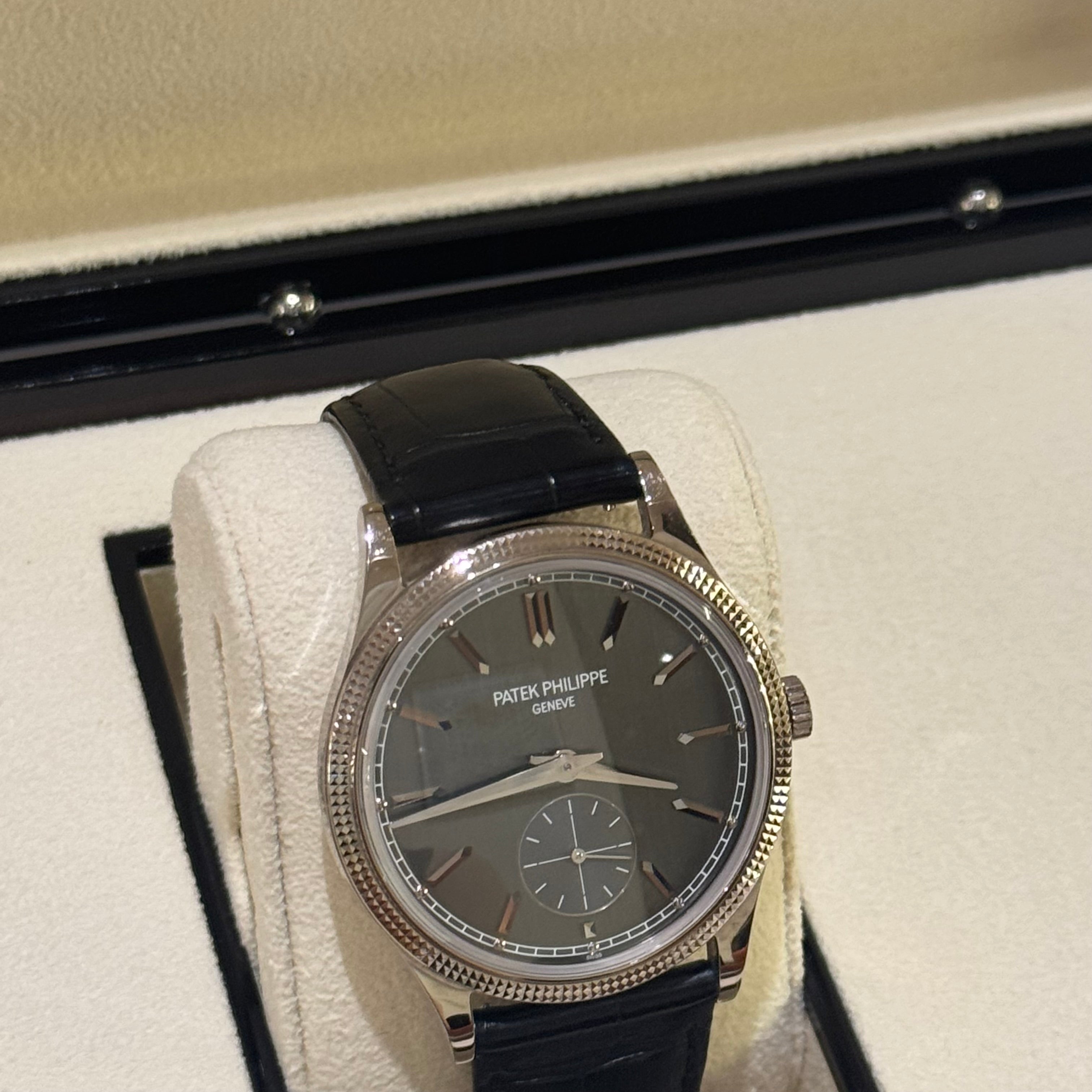 PATEK PHILIPPE CALATRAVA 6119G-001 MANUAL WINDING MEN'S WATCH