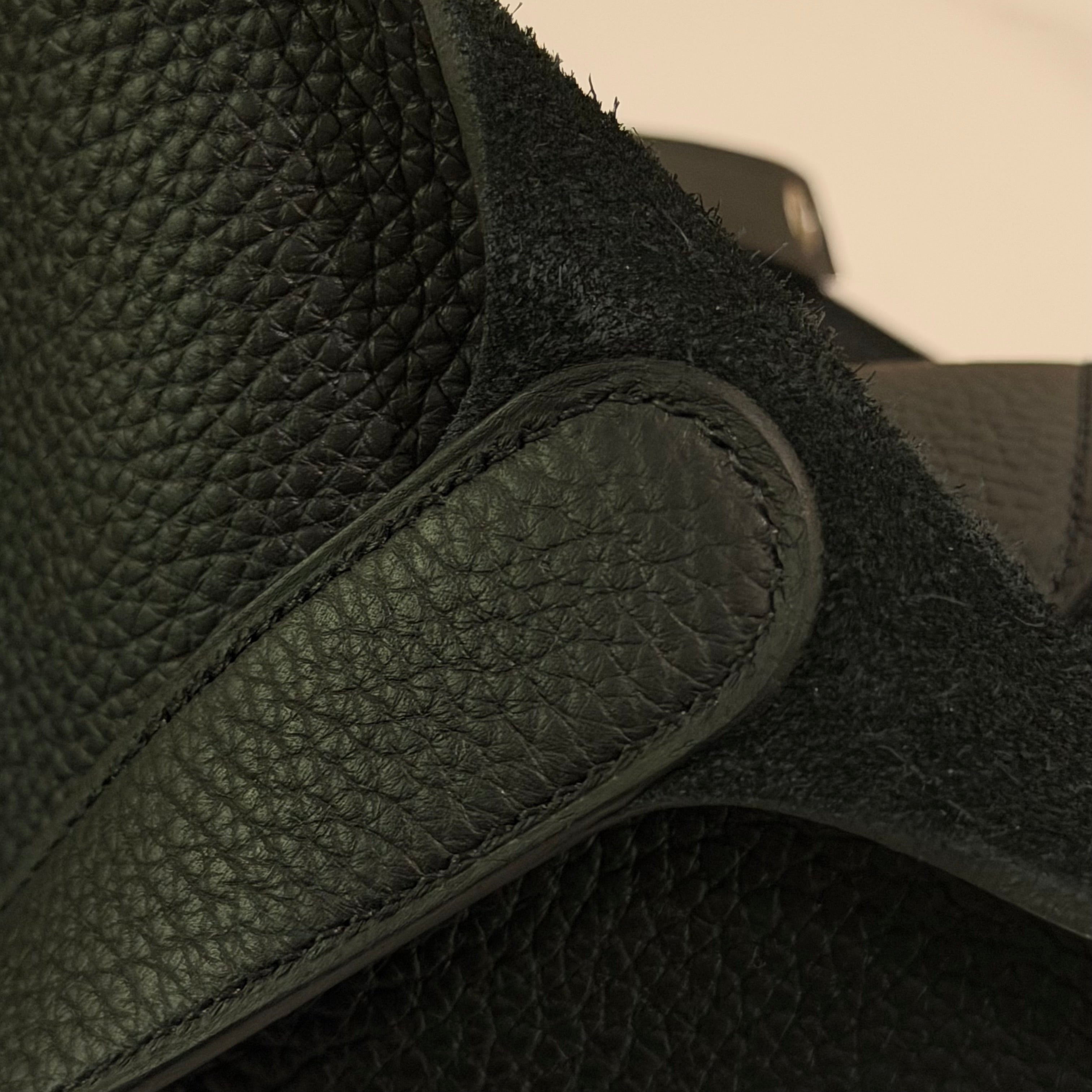 Hermes Picotin 22 Black with Silver Hardware (Stamp K)