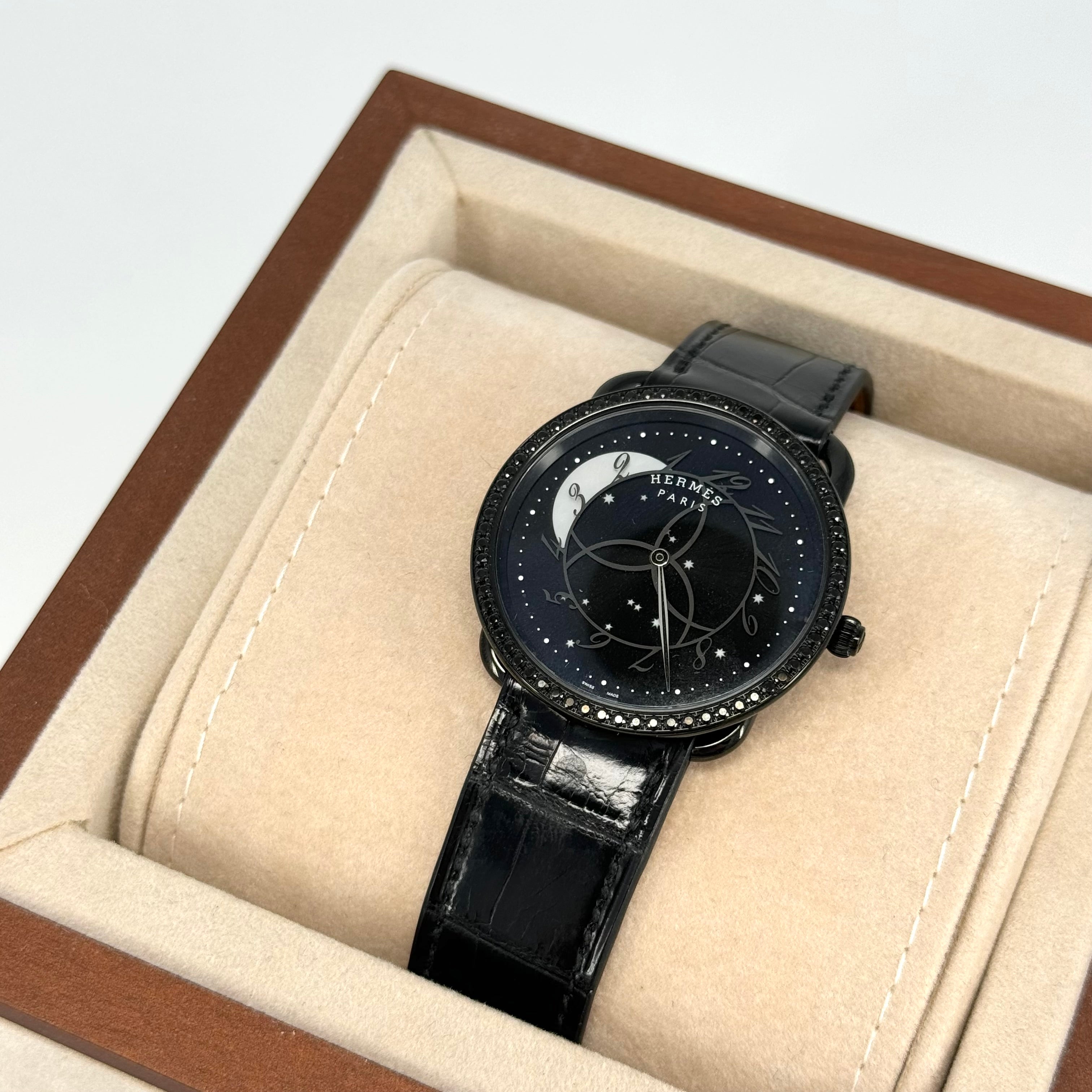 HERMES ARCEAU SERIES WATCH STAMP Z