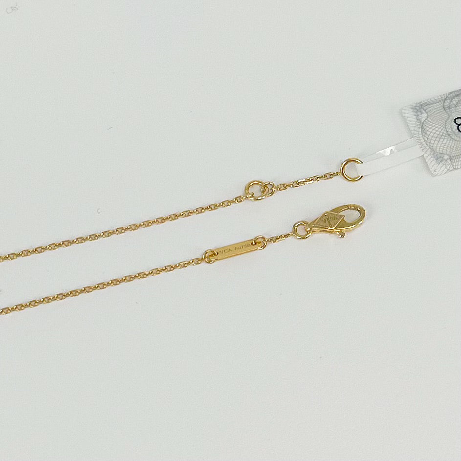 VAN CLEEF & ARPELS SWEET ALHAMBRA BRACELET 18K ROSE GOLD, CARNELIAN