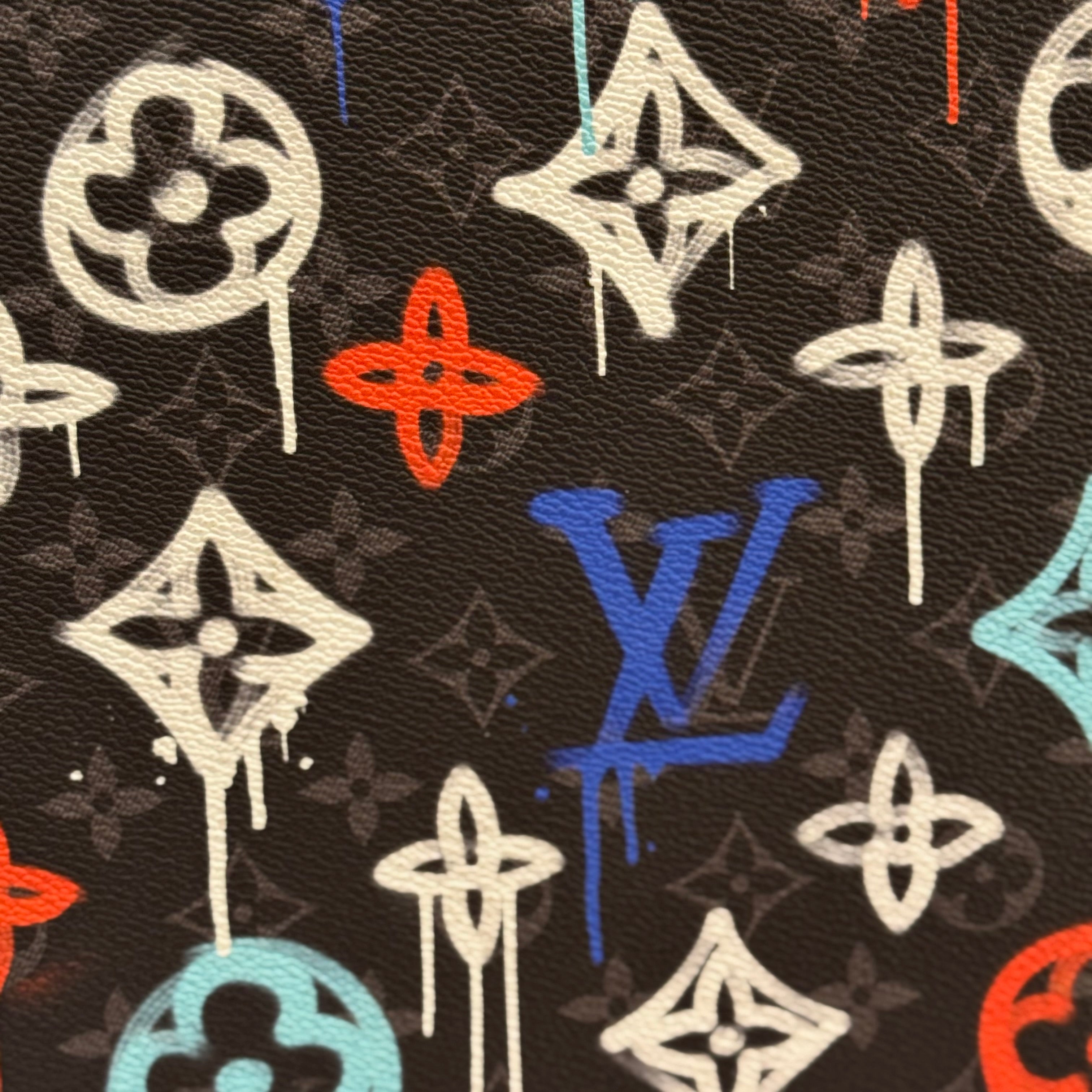 LOUIS VUITTON HORIZON LIMITED EDITION GRAFFITI LUGGAGE