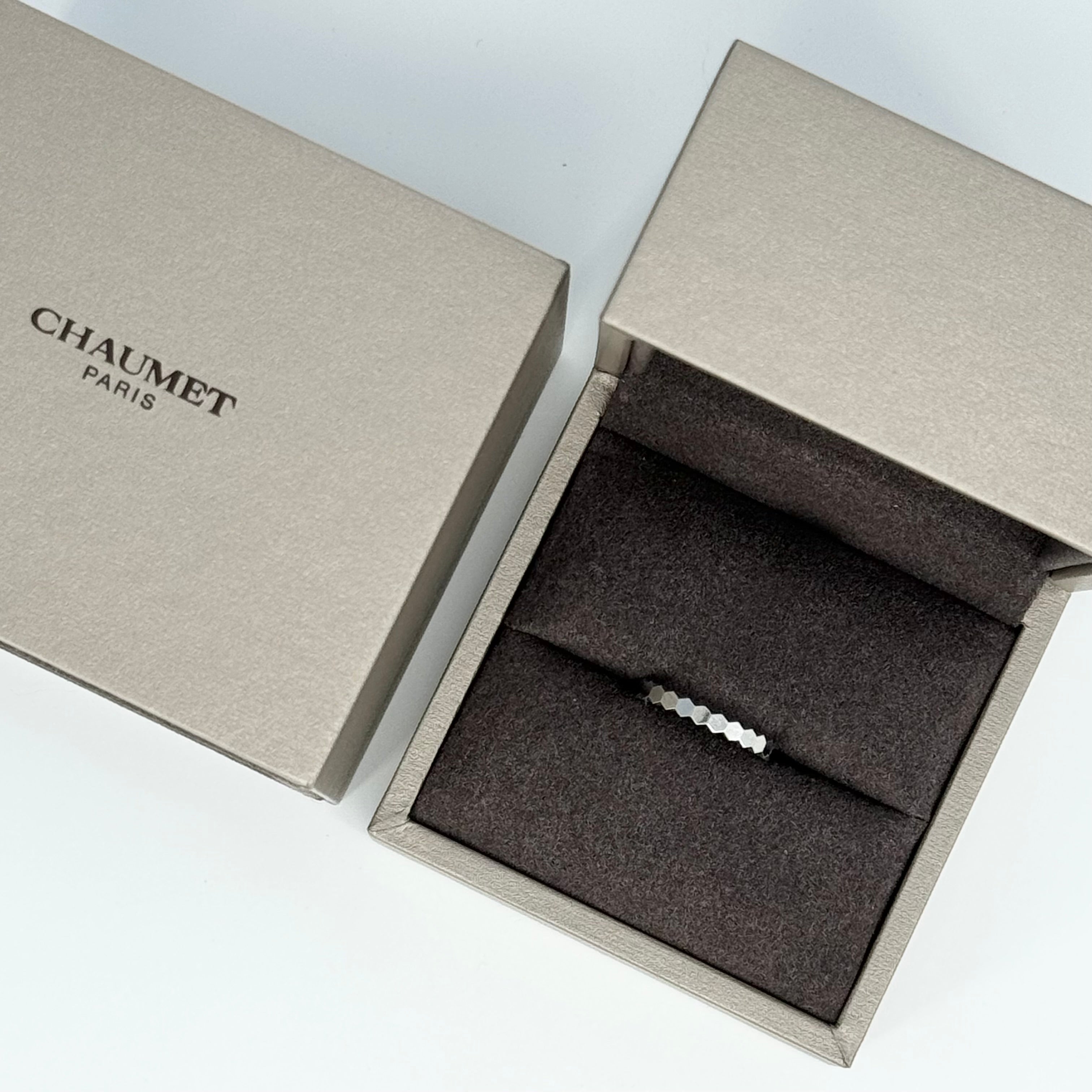 CHAUMET BEE MY LOVE WHITE GOLD RING