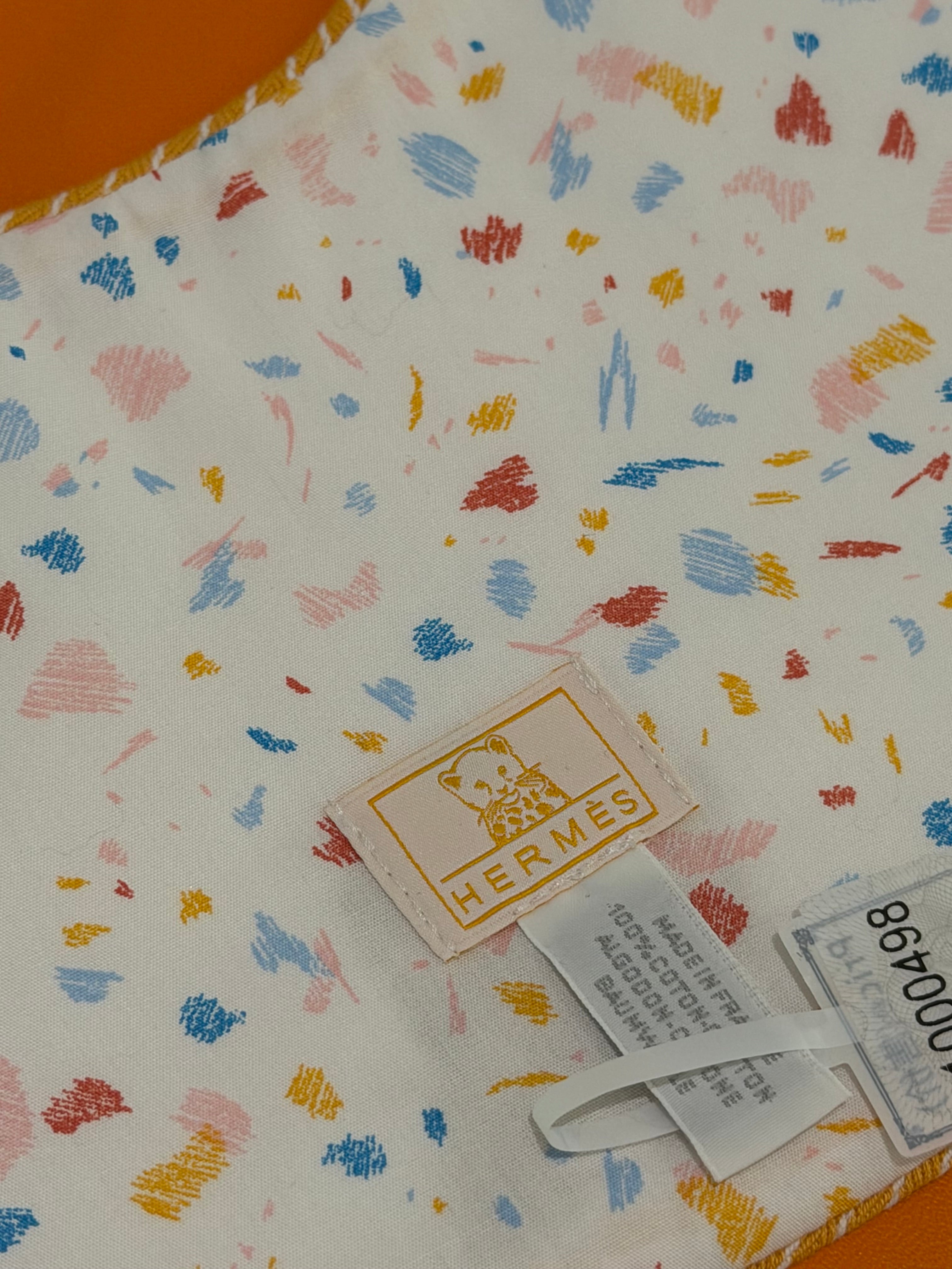HERMÈS BABY BIB