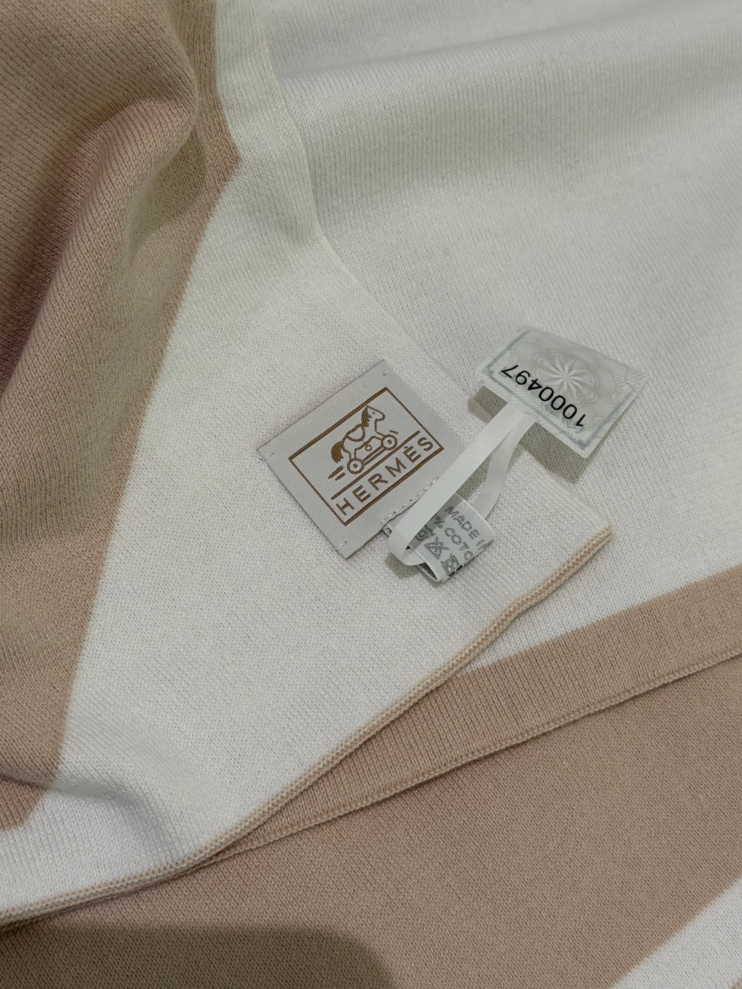 HERMÈS BABY COTTON BLANKET