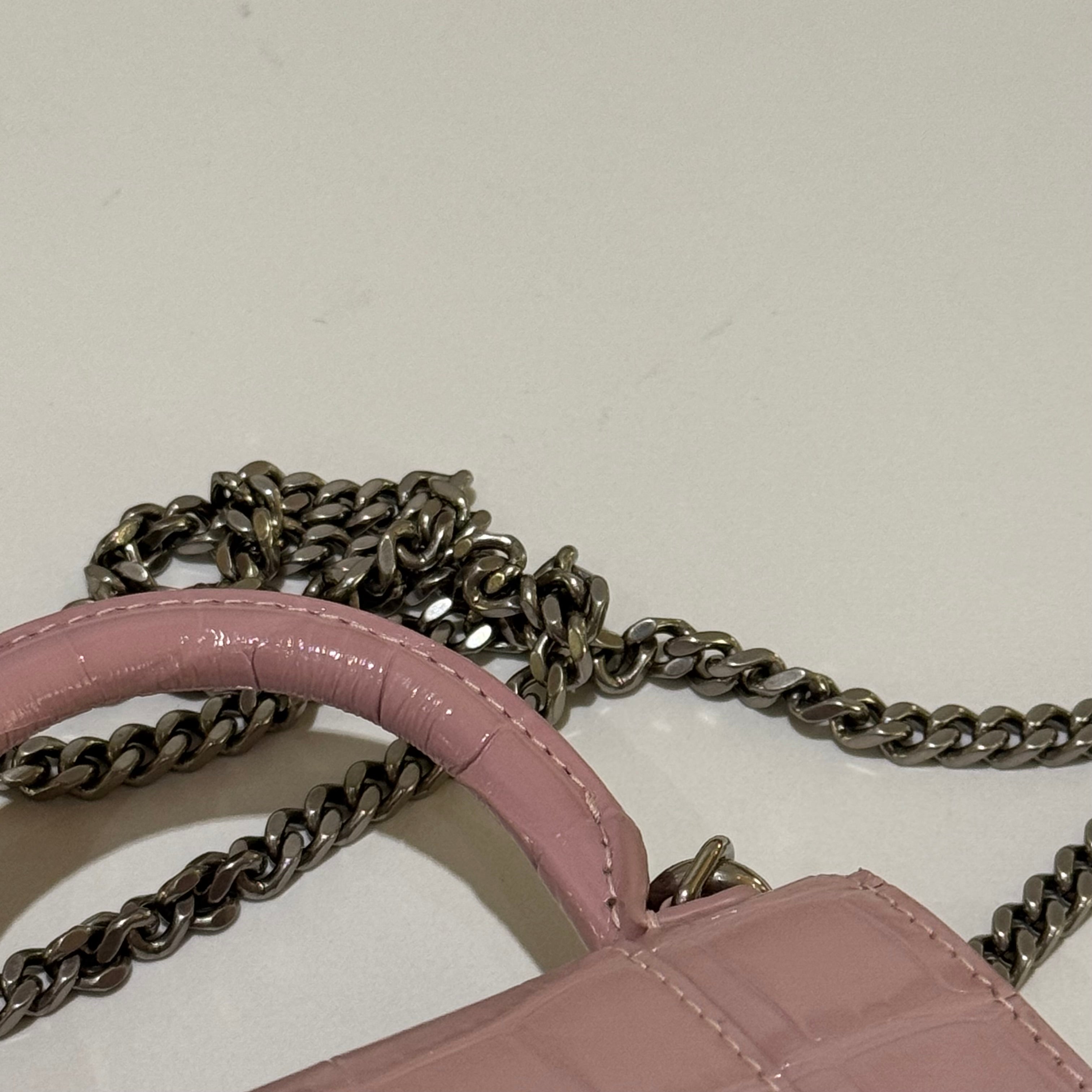 BALENCIAGA SUPER MINI HOURGLASS BAG