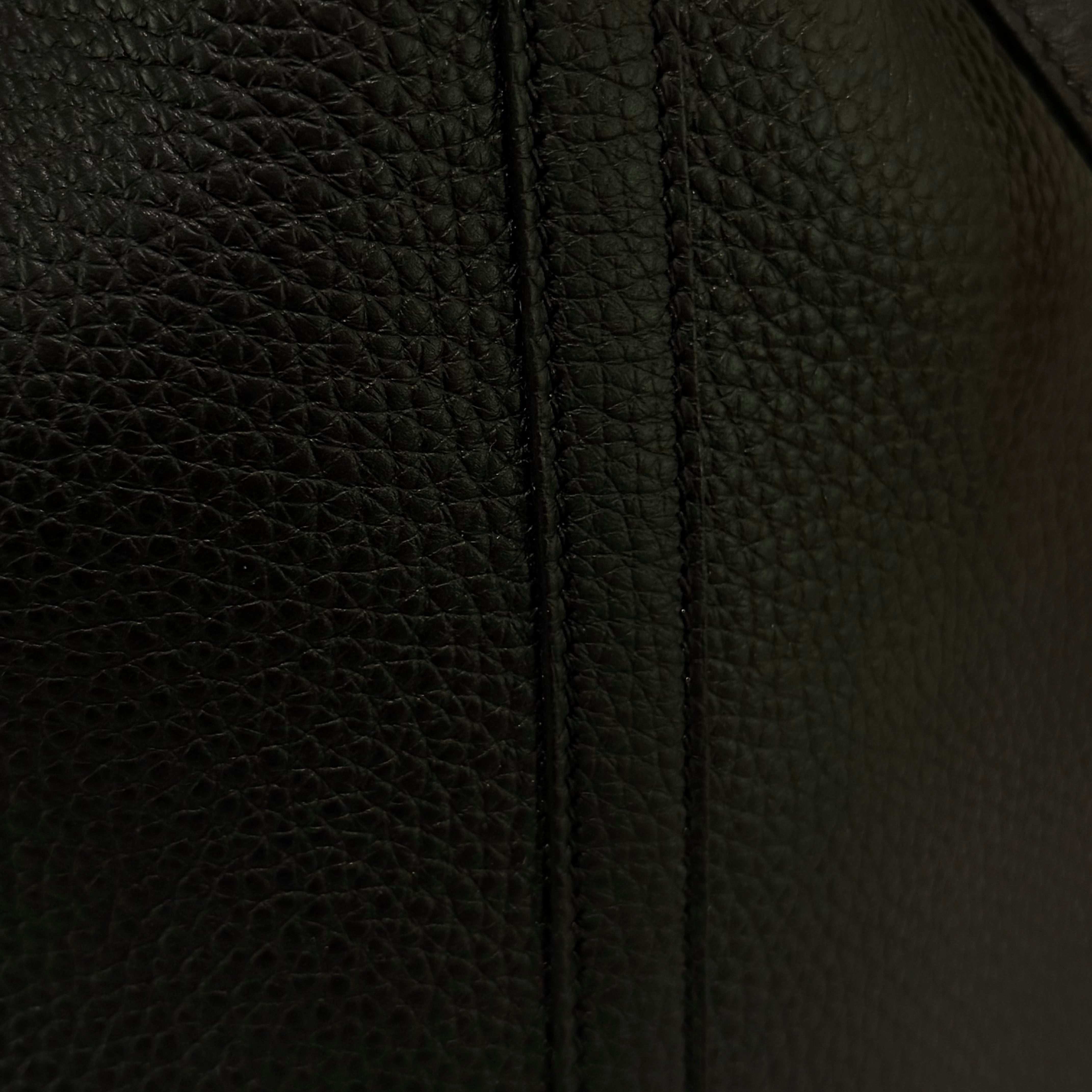 Hermes Picotin 22 Black with Silver Hardware (Stamp K)