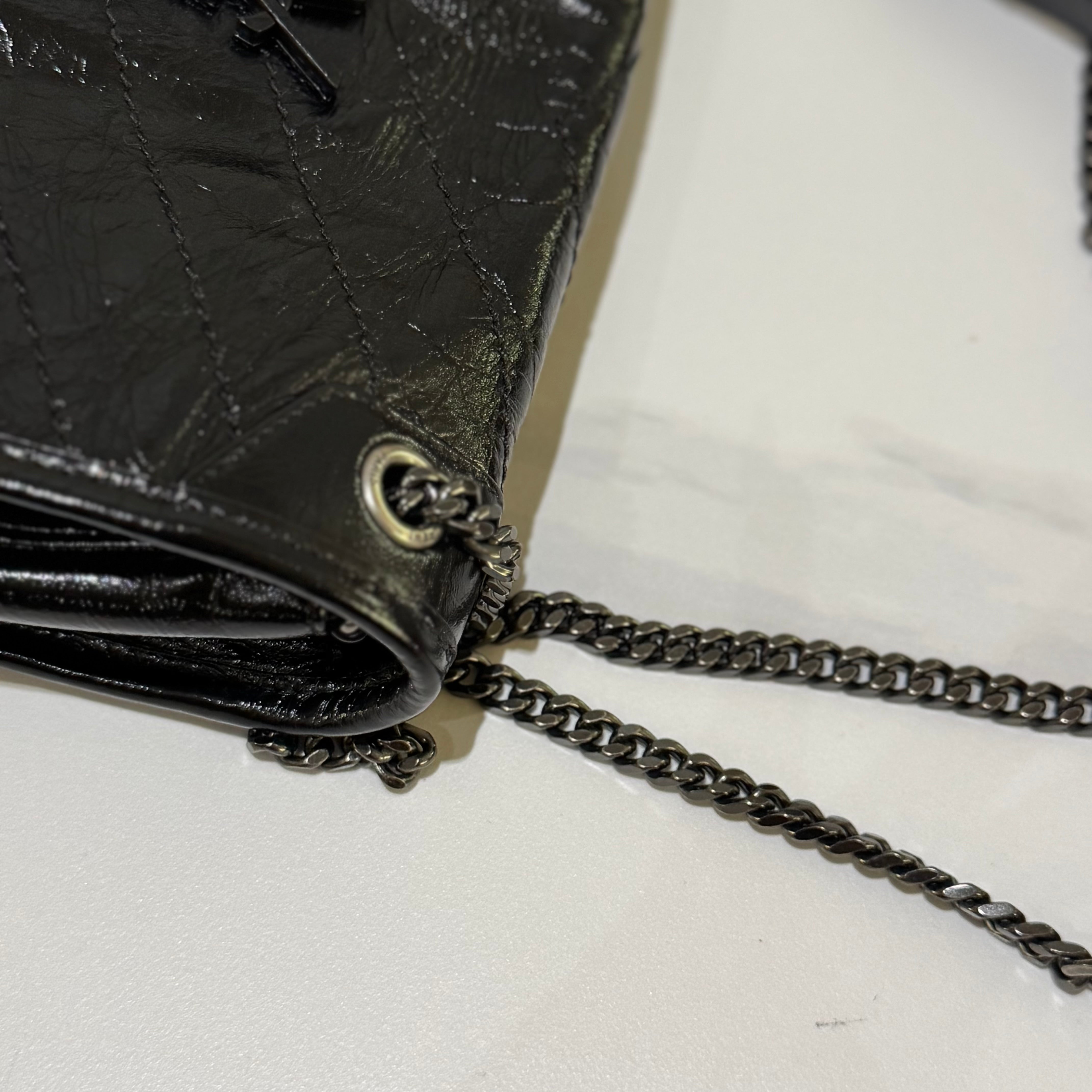 YSL NIKI SMALL SHOULDER CHAIN CROSSBODY BAG