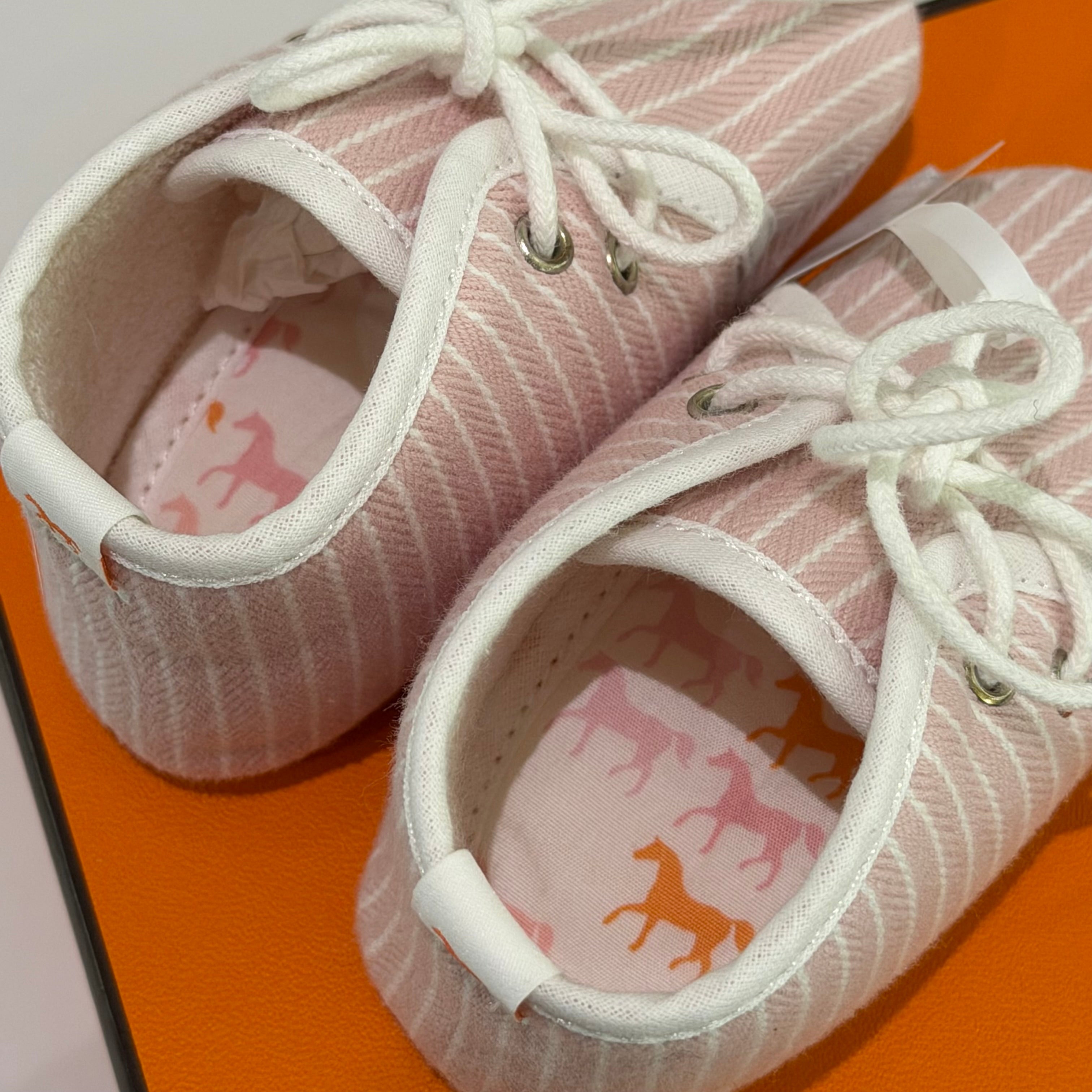 HERMÈS ADADA DOTS PAF BABY SOFT SHOES