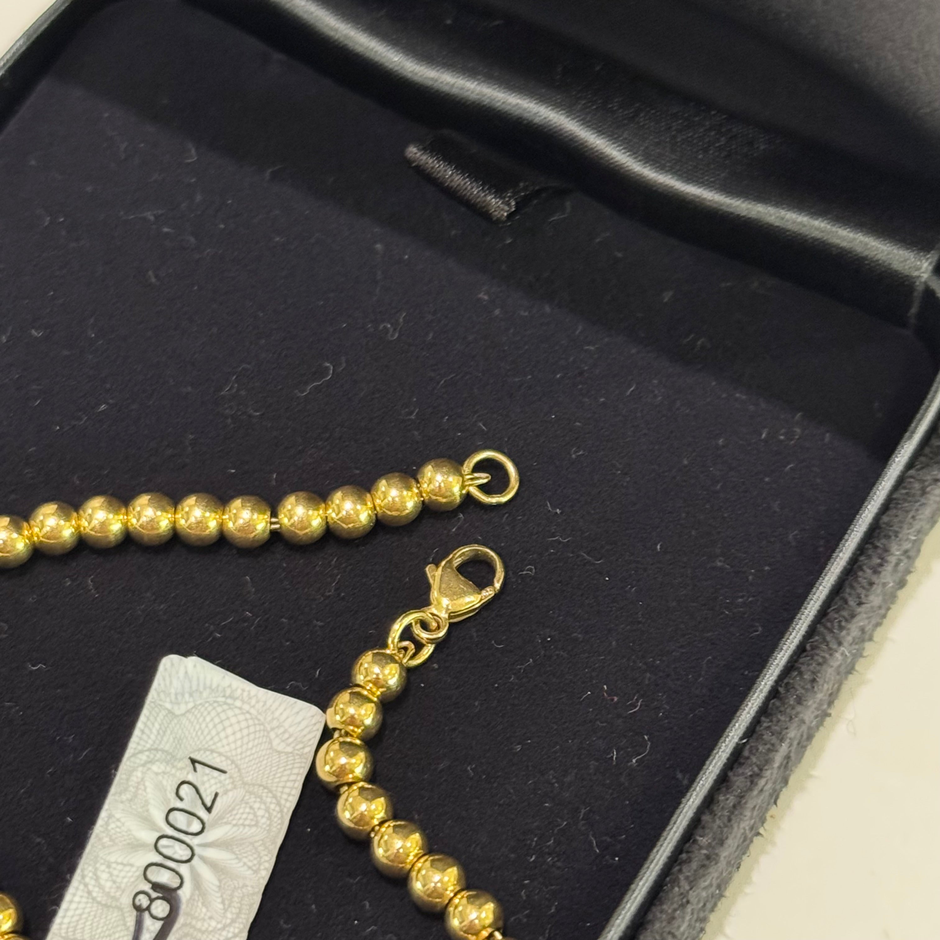 TIFFANY HEART TAG BRACELET 18K YELLOW GOLD