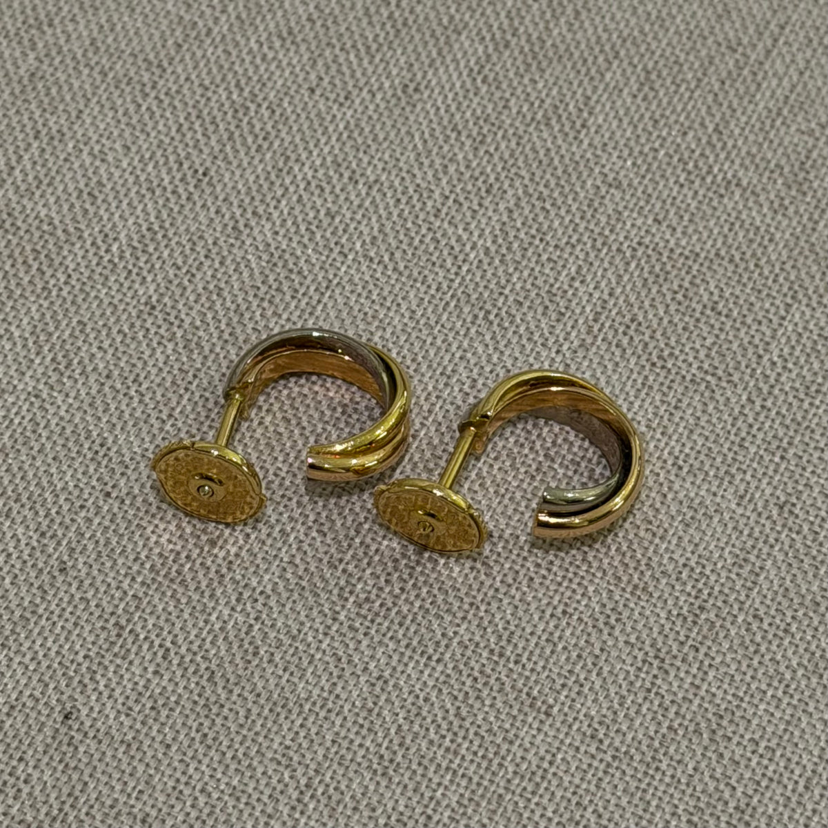 Cartier Trinity Earrings 18K Gold