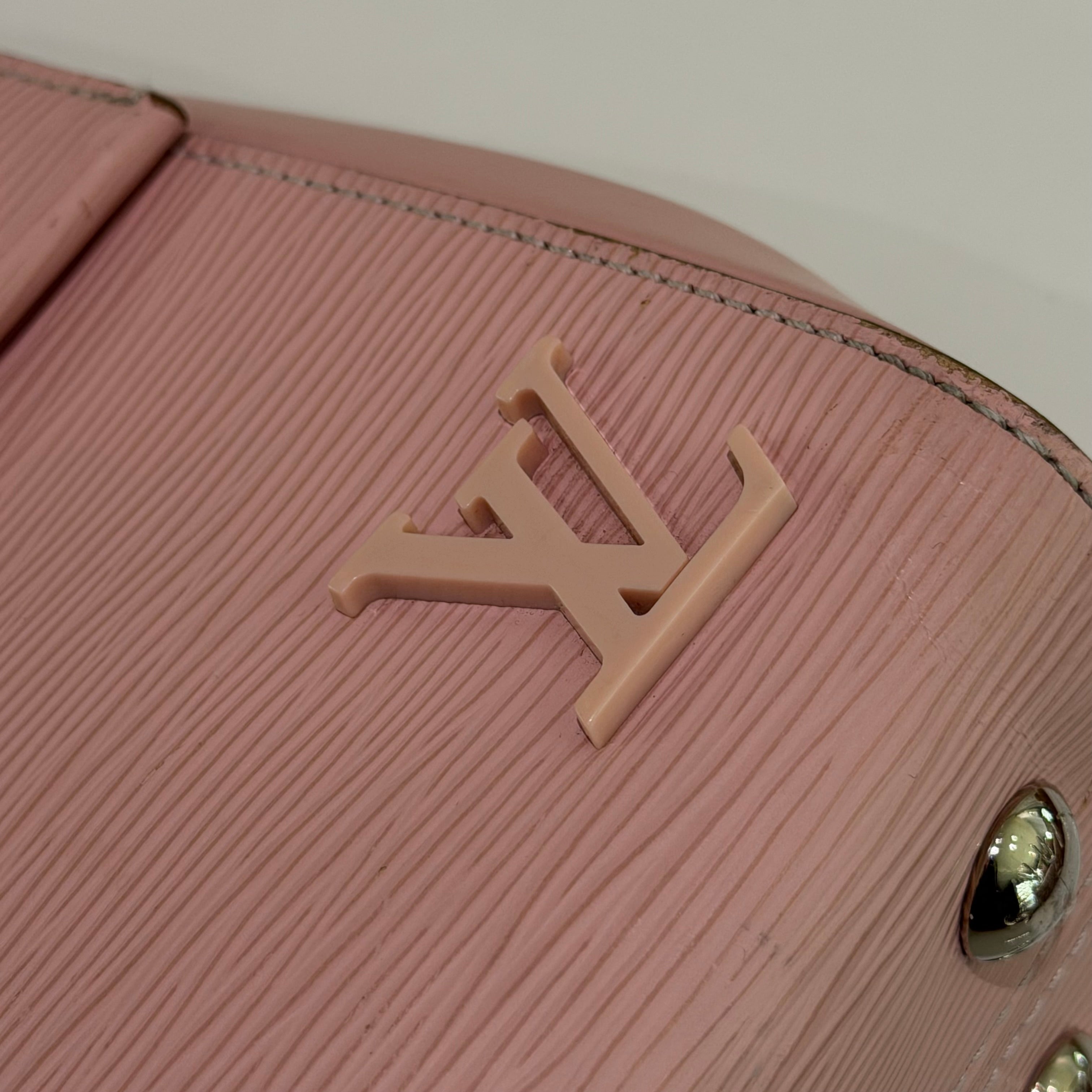 Louis Vuitton Epi Leather Pink Messenger Bag (With Strap)