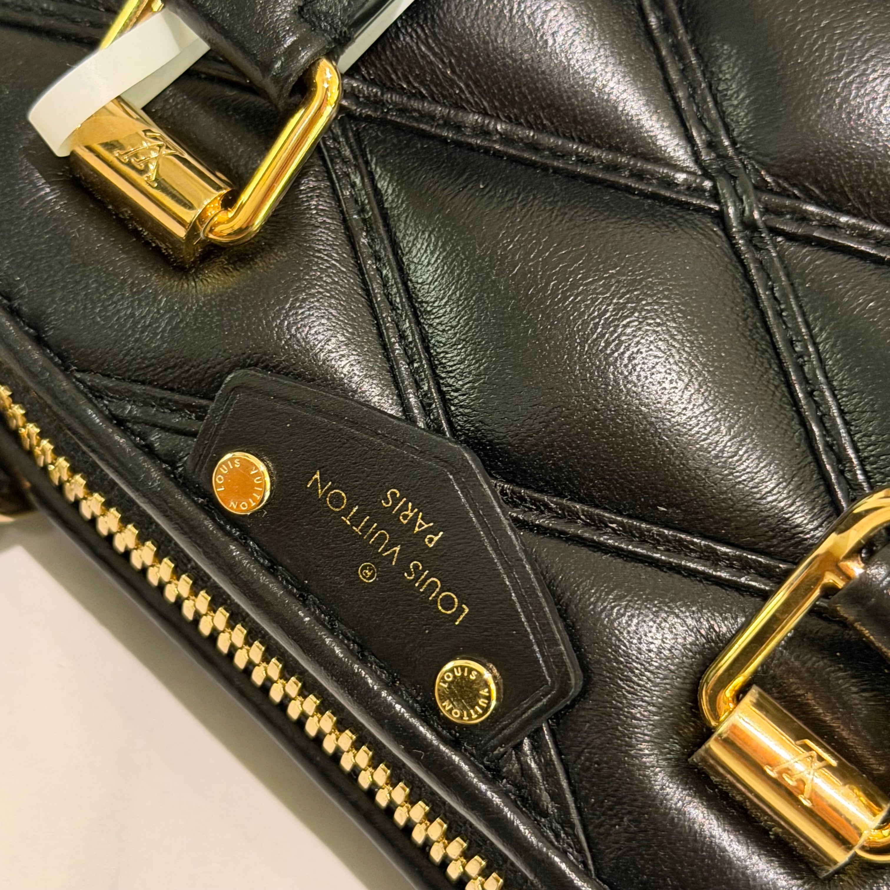 Louis Vuitton Nano Alma Mini Top Handle Crossbody Bag